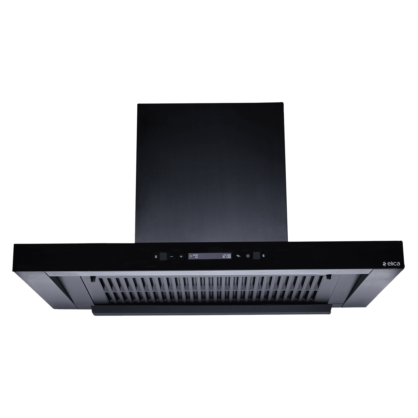 elica FL T75 BLDC HAC LTW MS NERO 75cm 1500m3/hr Ductless Auto Clean Wall Mounted Chimney with Motion Sensor (Black)
