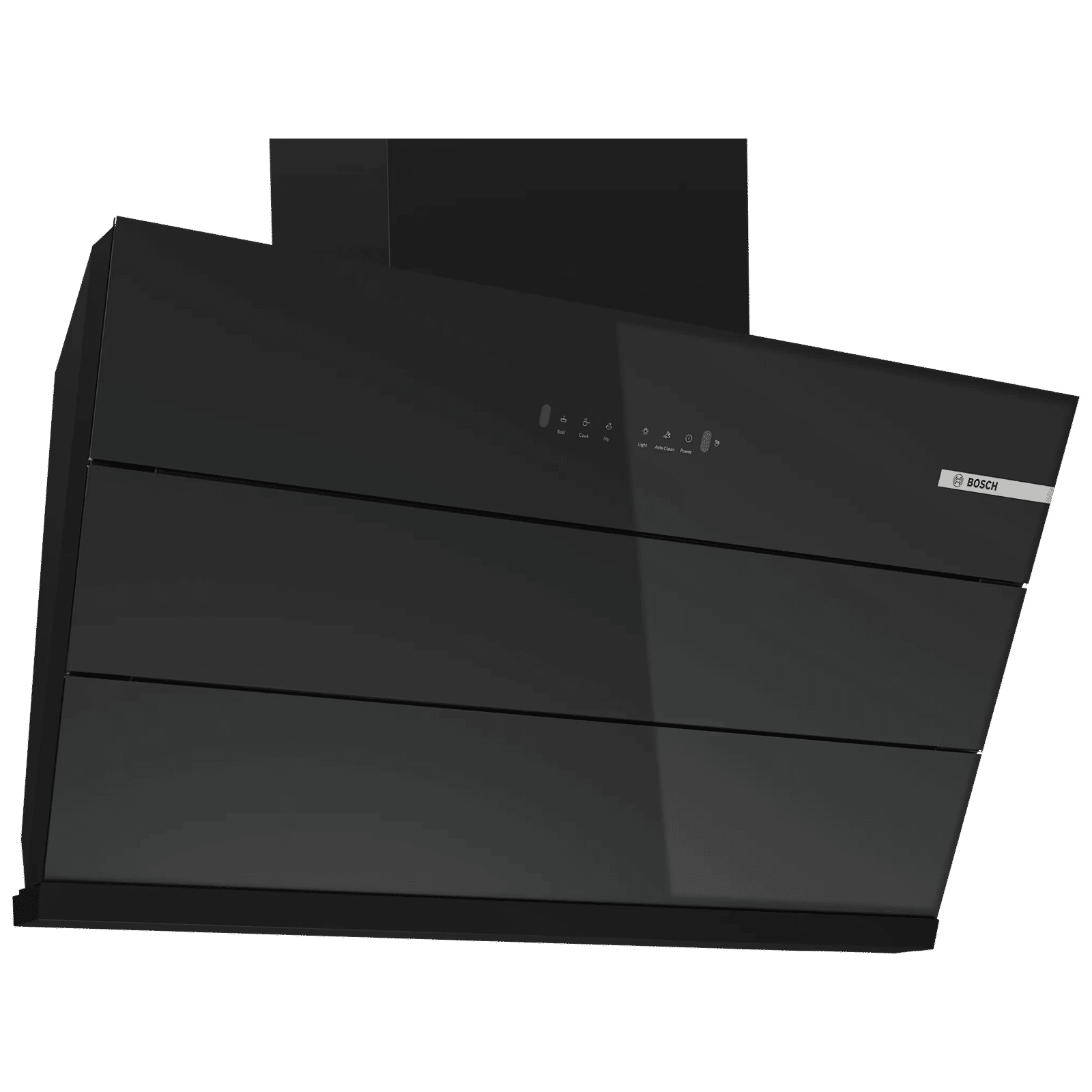 BOSCH Series 4 90cm 1200m3/hr Ducted Auto Clean Wall Mounted Chimney with Gesture Control (Black)