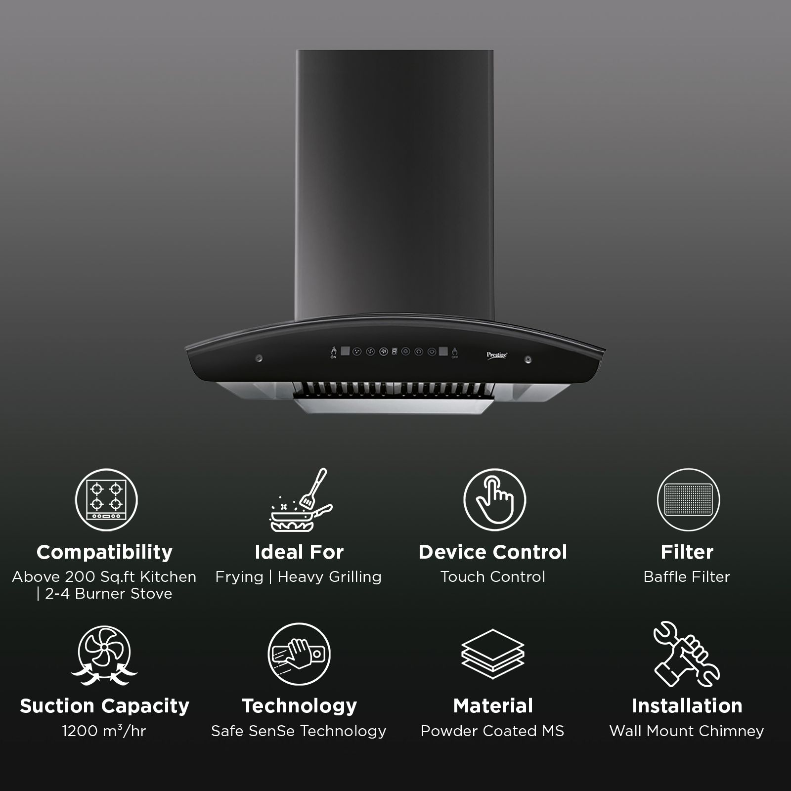 Prestige Edge Safesense - 60cm