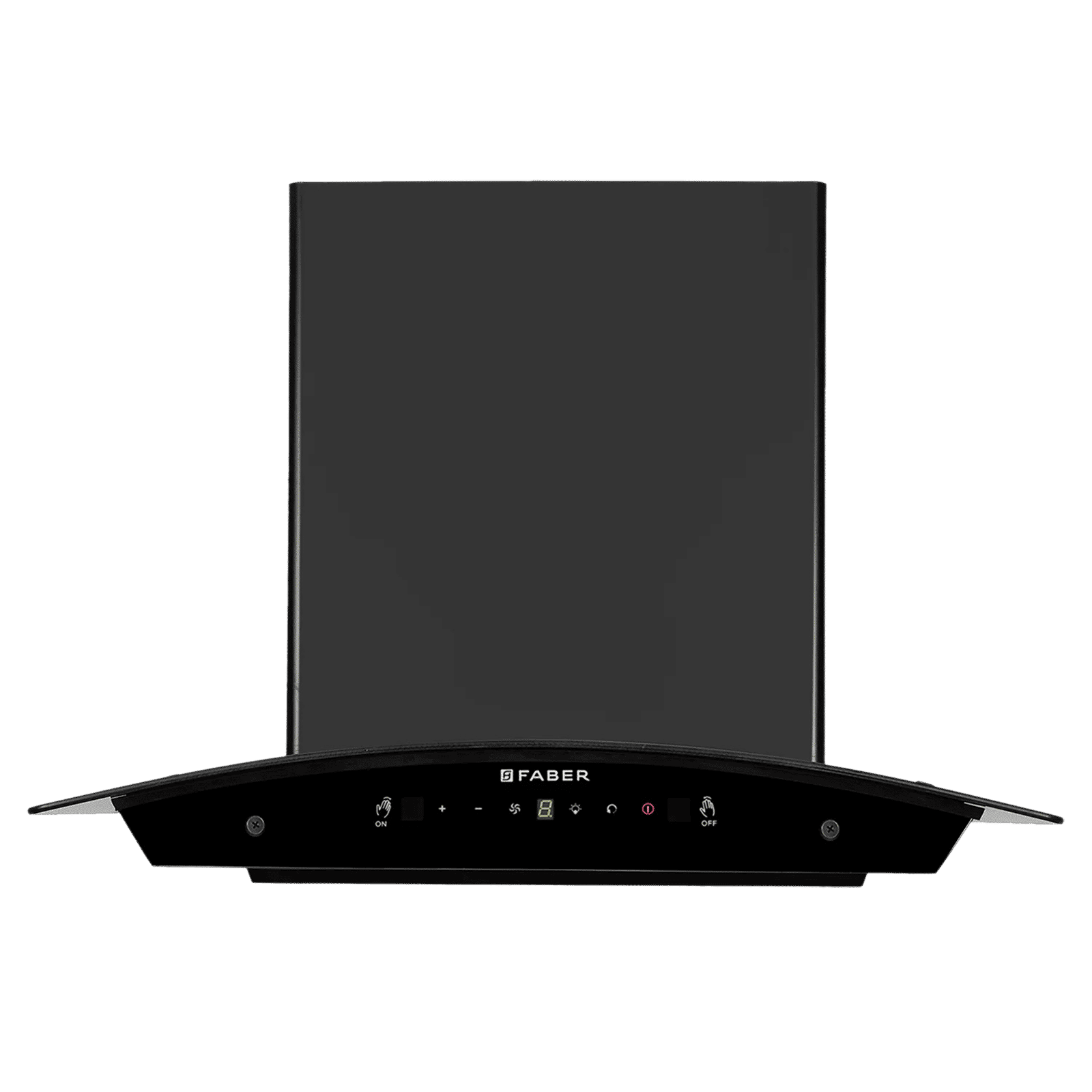 FABER HOOD LIBRA BLDC HC SC FL BK 60cm 1500m3/hr Ductless Auto Clean Wall Mounted Chimney with Touch and Gesture Control (Black)