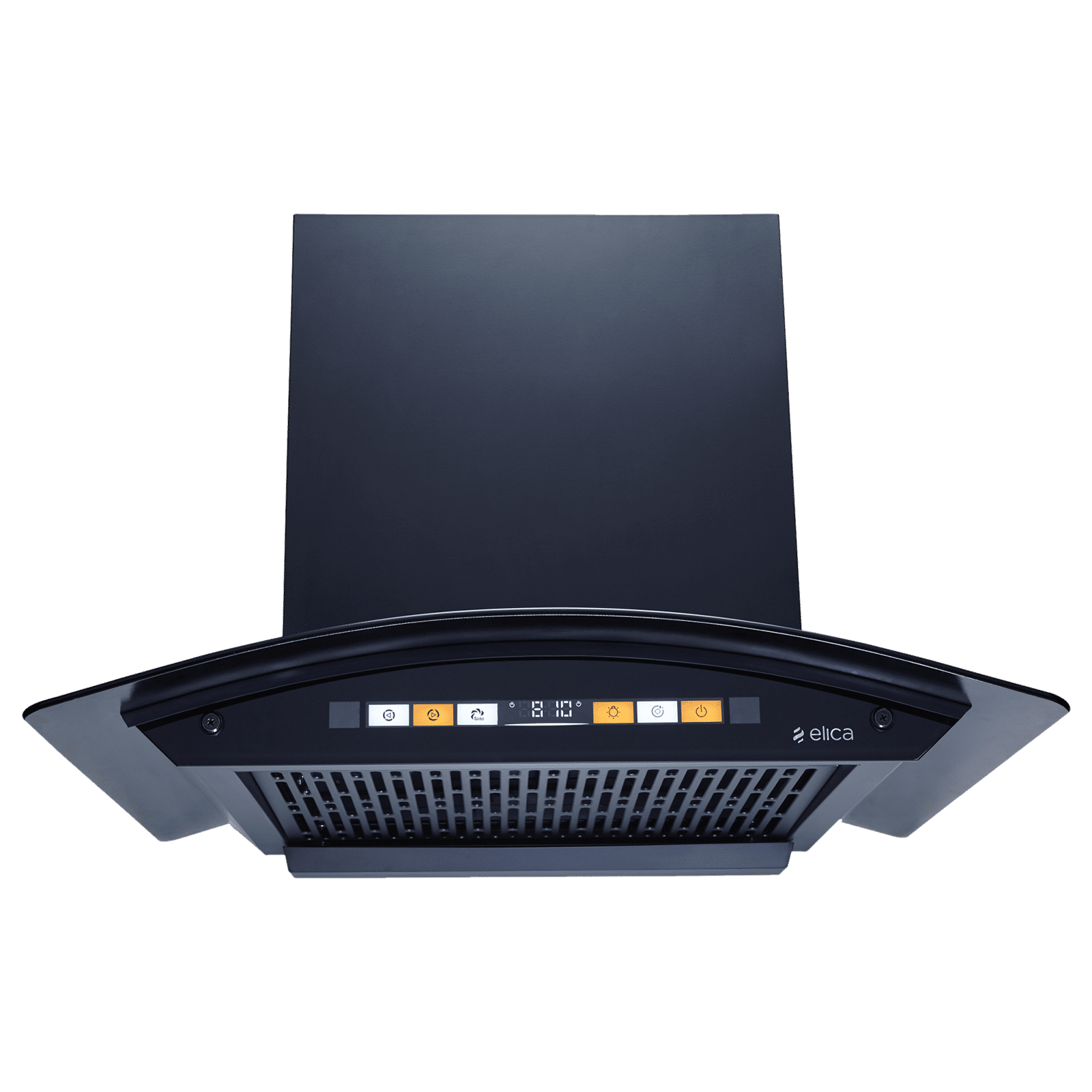 elica WD HS ORG FL 600 HAC LTW MS NERO 60cm 1600m3/hr Ductless Auto Clean Wall Mounted Chimney with Motion Sensor (Black)