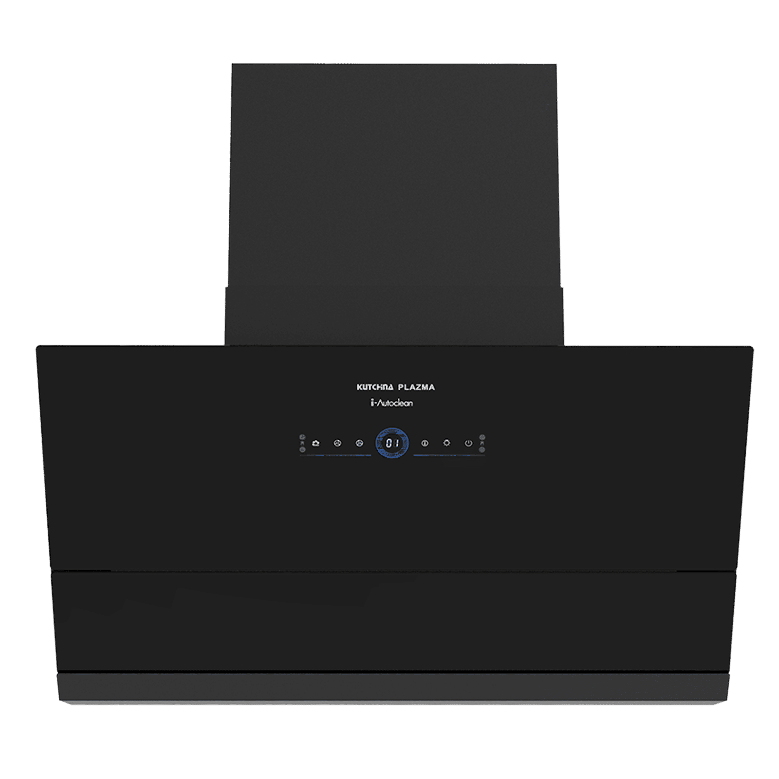 Kutchina ALPHA 75cm 1450m3/hr Ducted Auto Clean Wall Mounted Chimney with Wave Sensor (Black)