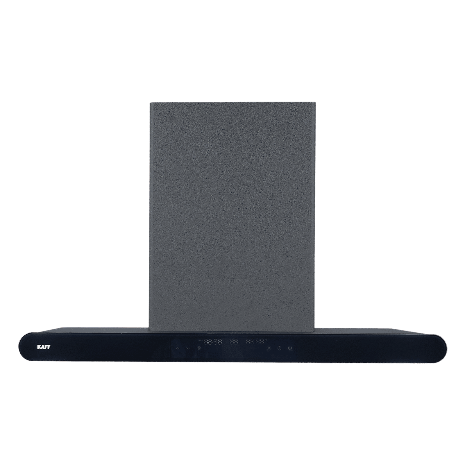 KAFF MOLIN75-DC 75cm 1480m3/hr Ductless Auto Clean Wall Mounted Chimney with Gesture Motion Control (Black)