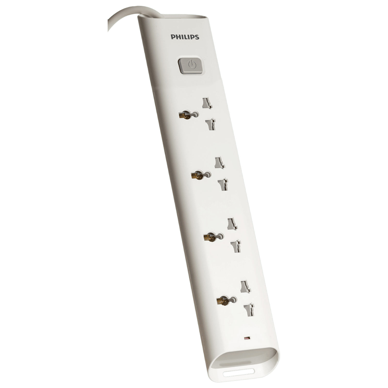 PHILIPS 10 Amps 4 Sockets Extension Board (1.4 Meters, Child Safety Shutter, CHP2442W/94, White)
