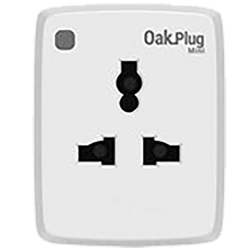 Oakter 6 Amp Smart Plug (Oak Plug Mini, White)
