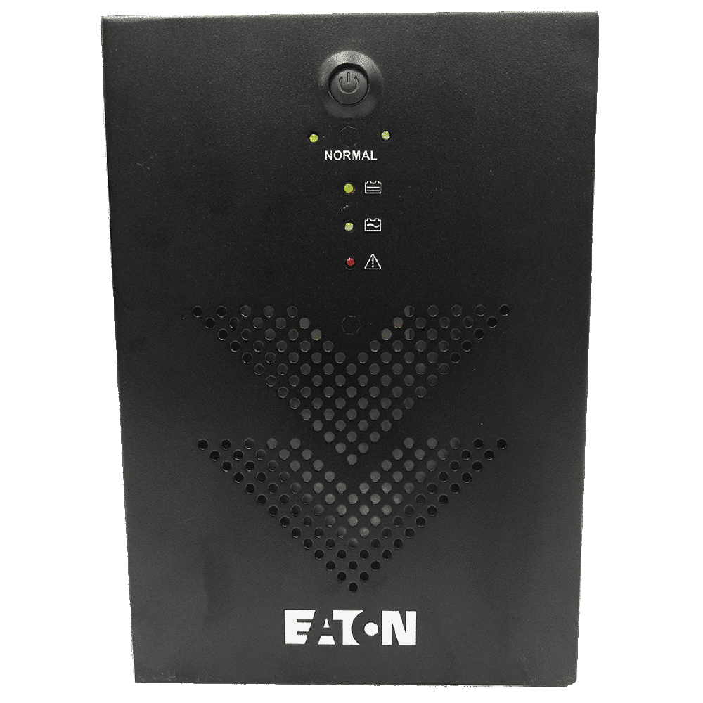 EATON Aurora 1000VA 6 Amps Voltage Stabilizer For Desktop (140 - 300 V, Extended Battery Backup, 801028025, Black)