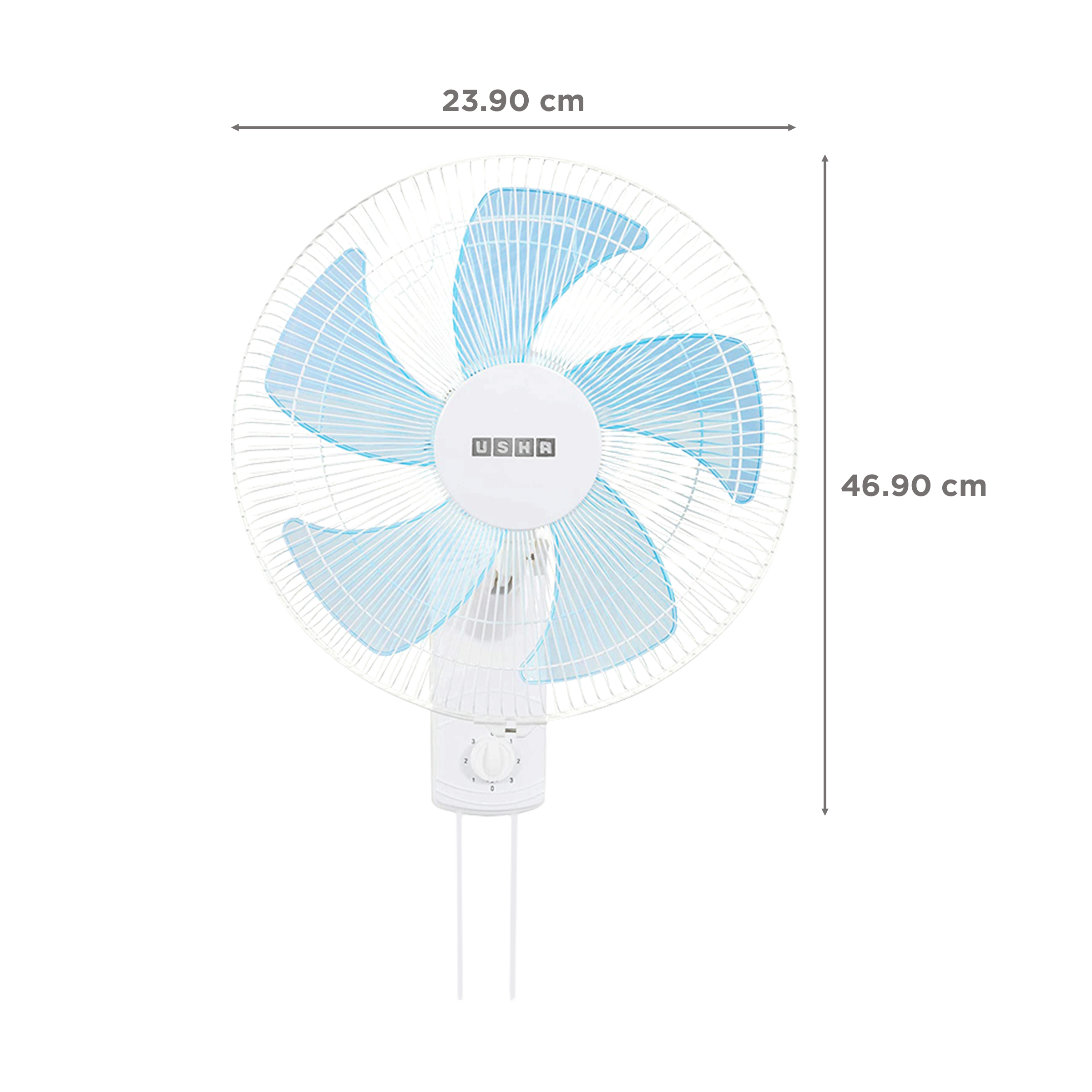 Usha WF 400MM Pentacool White