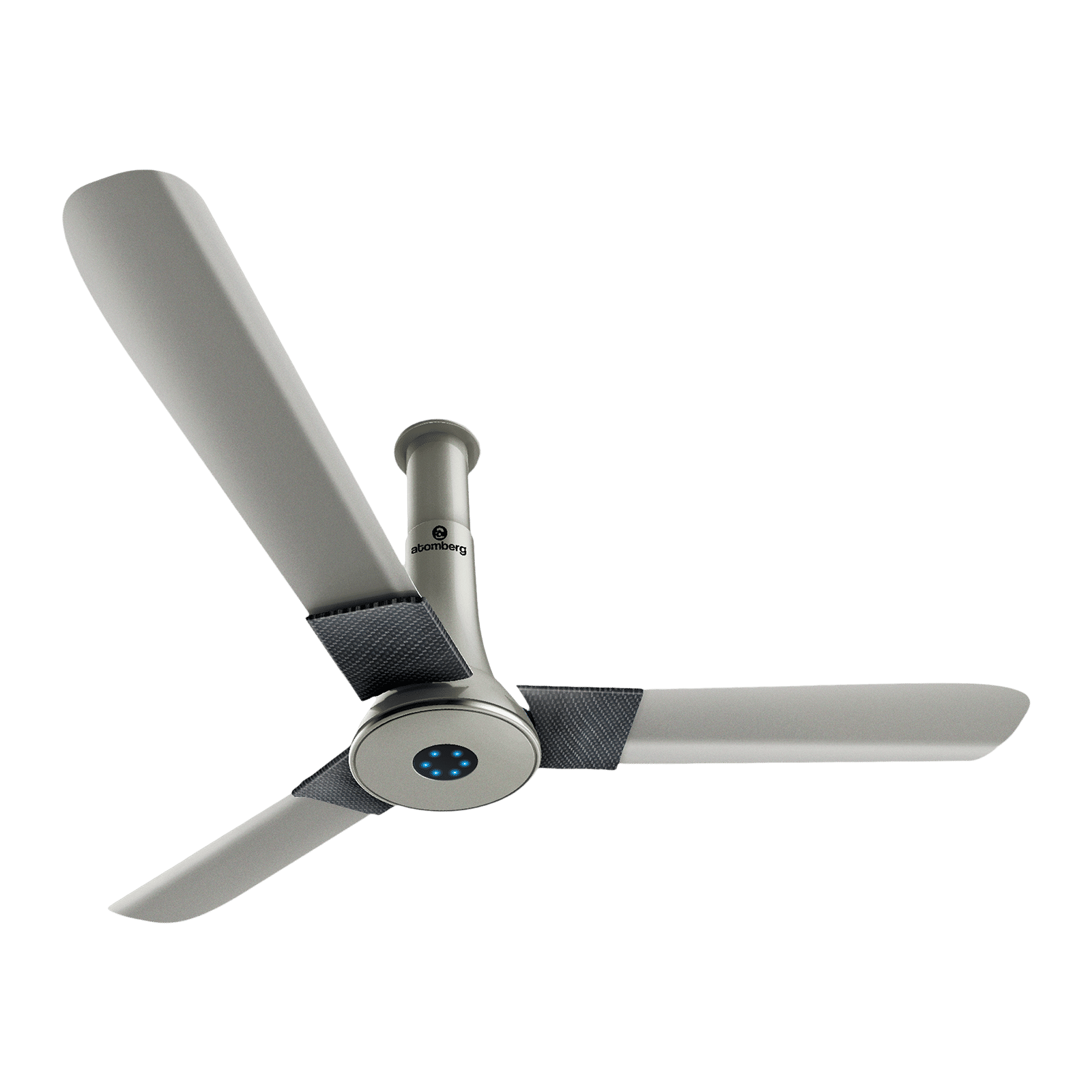 atomberg Studio Plus 5 Star 1200mm 3 Blade BLDC Motor Ceiling Fan with Remote (LED Indicator, Sand Grey)