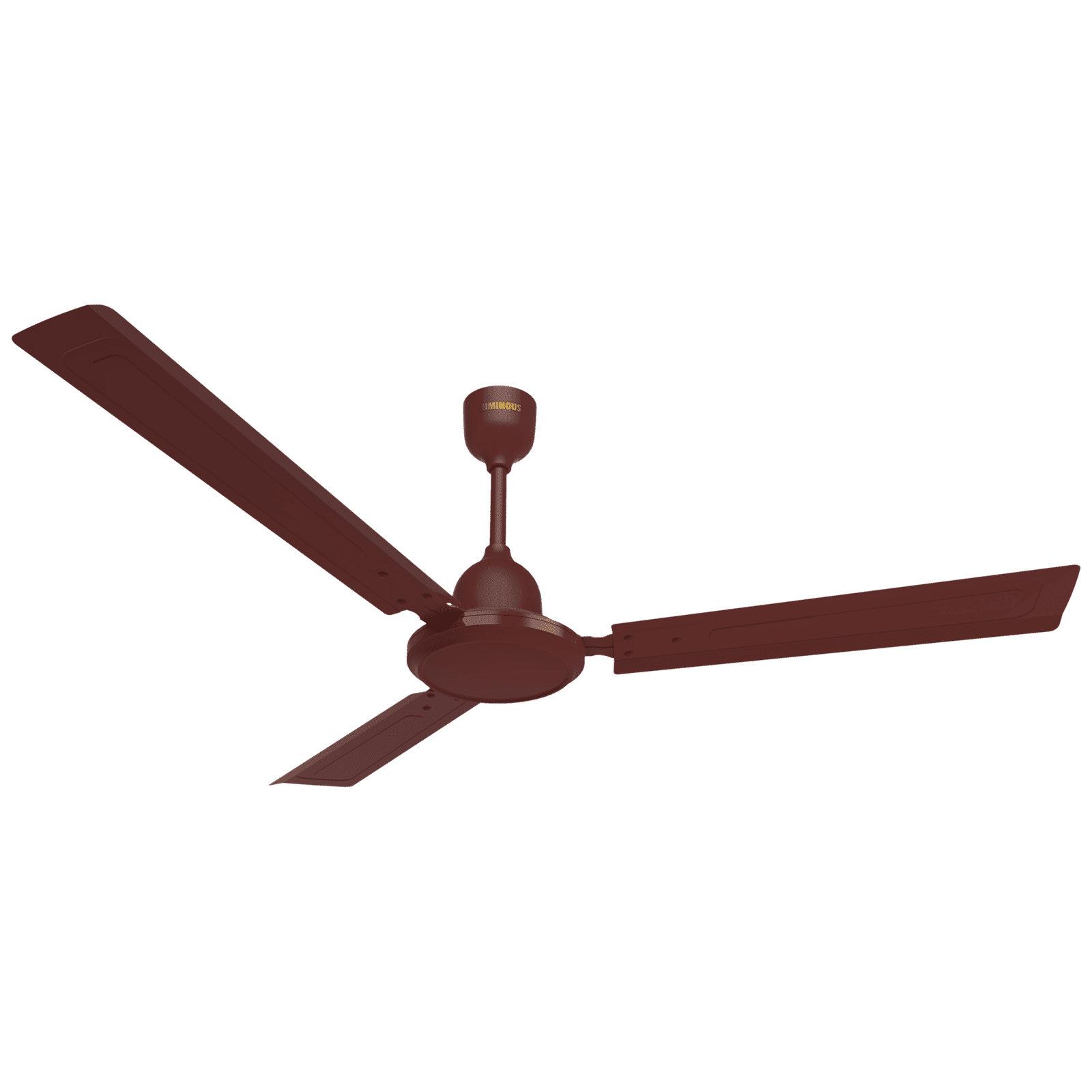 LUMINOUS Tech Aire LX 1200mm 3 Blade High Speed Ceiling Fan (Rust Resistant, Mocha Brown)