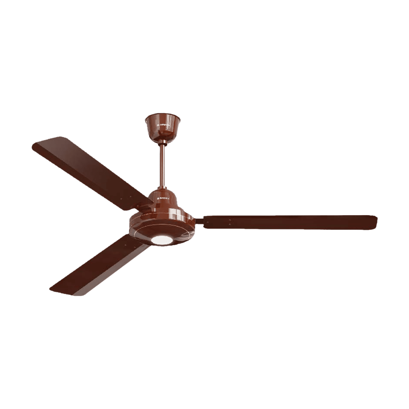zunpulse Falco 5 Star 1200mm 3 Blade BLDC Motor Ceiling Fan with Remote (Inverter Technology, Brown)