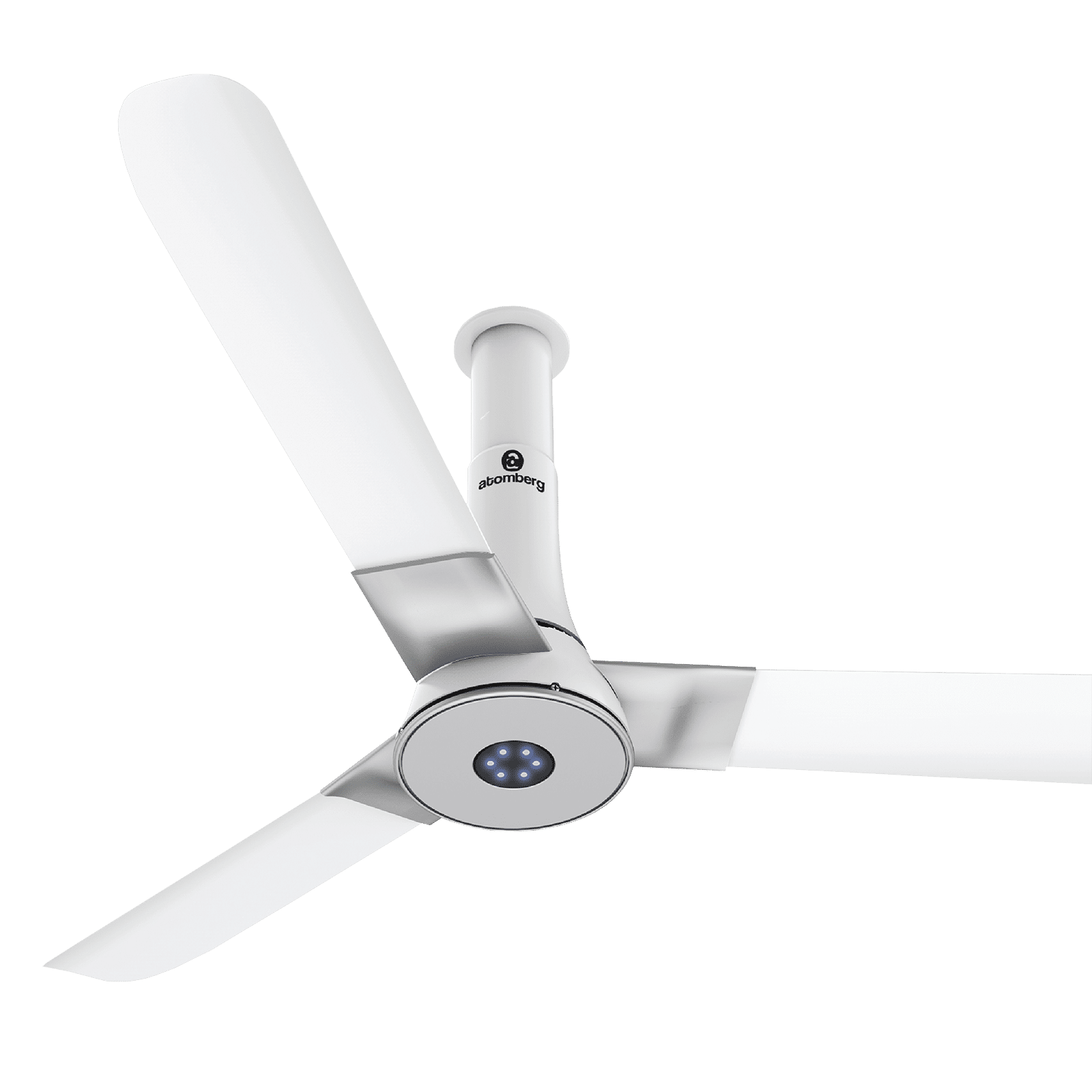 atomberg Studio Plus 5 Star 1200mm 3 Blade BLDC Motor Ceiling Fan with Remote (LED Indicator, Marble White)