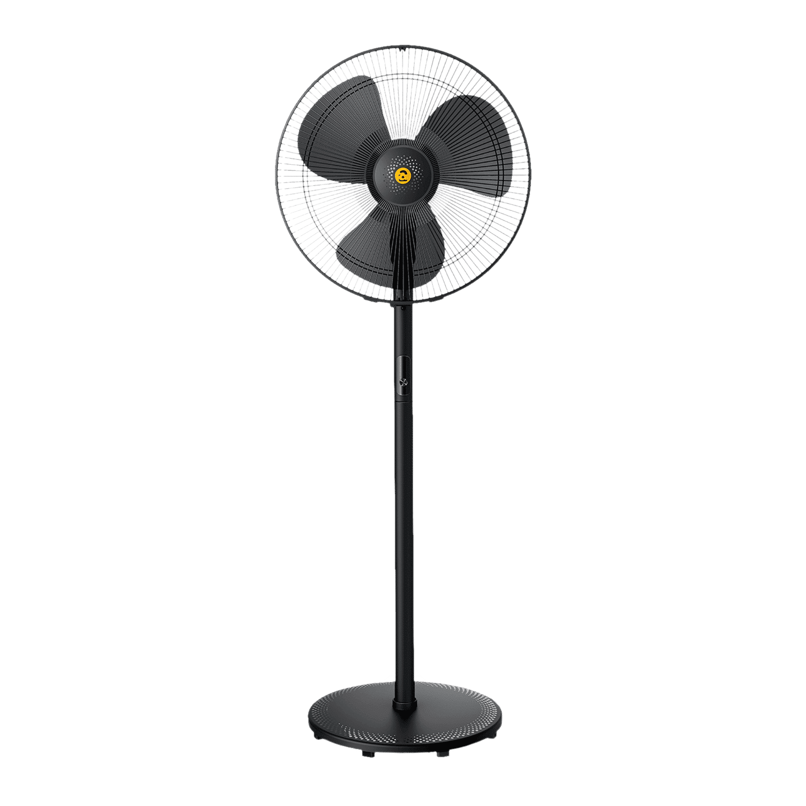 atomberg Renesa 5 Star 400mm 3 Blade BLDC Motor Pedestal Fan with Remote (Oscillation Function, Black)