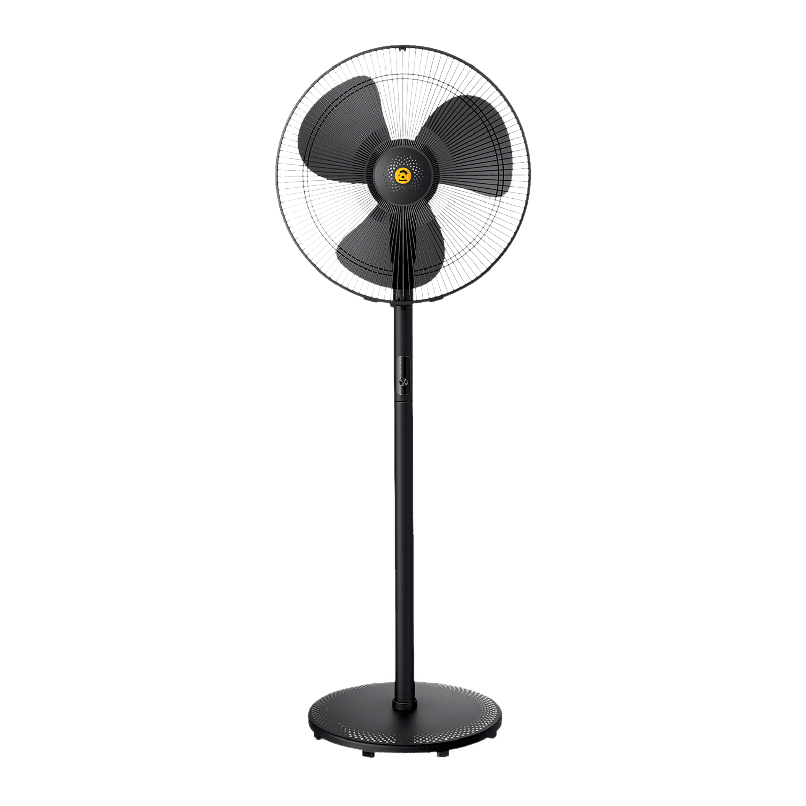 atomberg Renesa 5 Star 400mm 3 Blade BLDC Motor Pedestal Fan with Remote (Oscillation Function, Black)