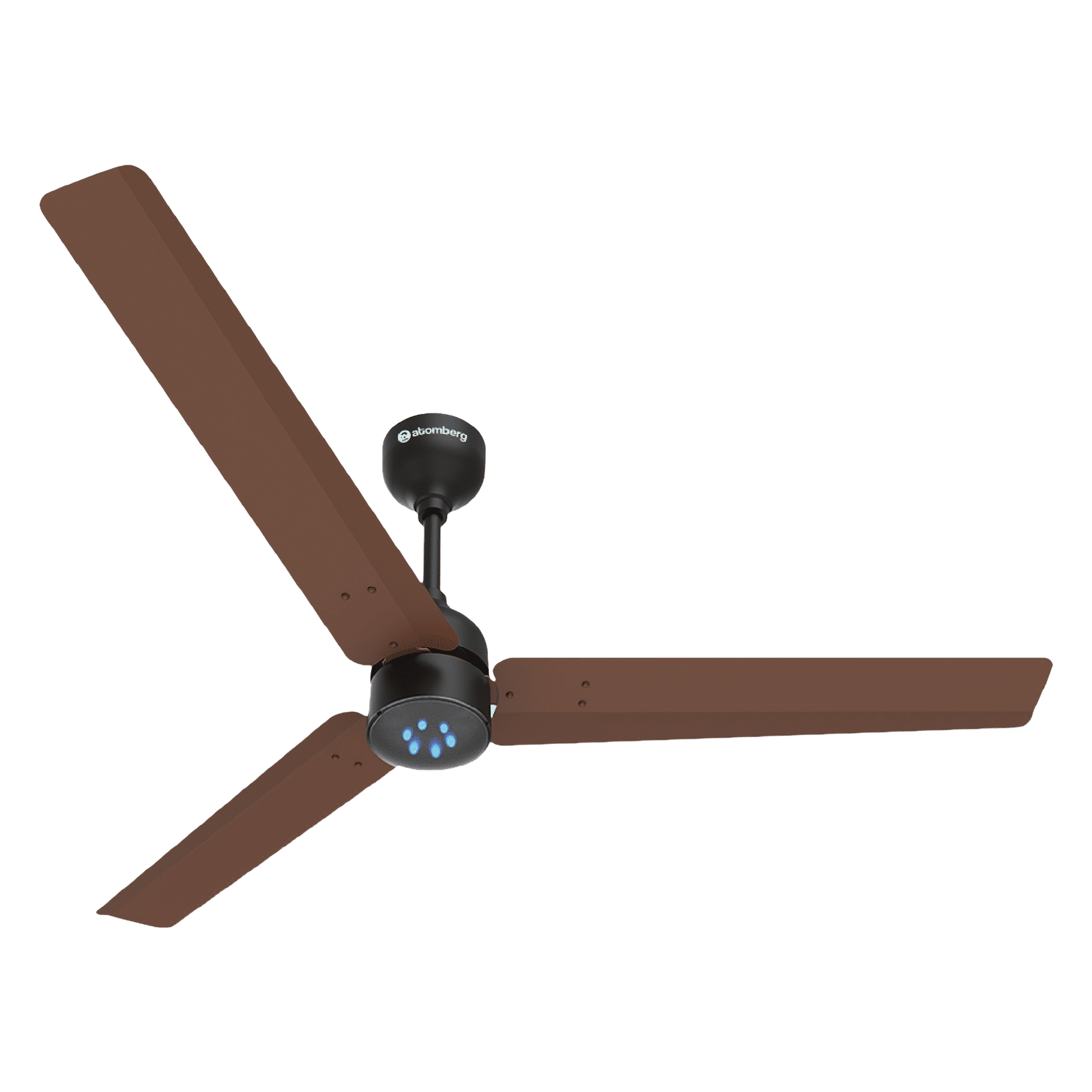 atomberg Renesa 5 Star 1200mm 3 Blade BLDC Motor Ceiling Fan with Remote (LED Speed Indicator, Matte Brown)