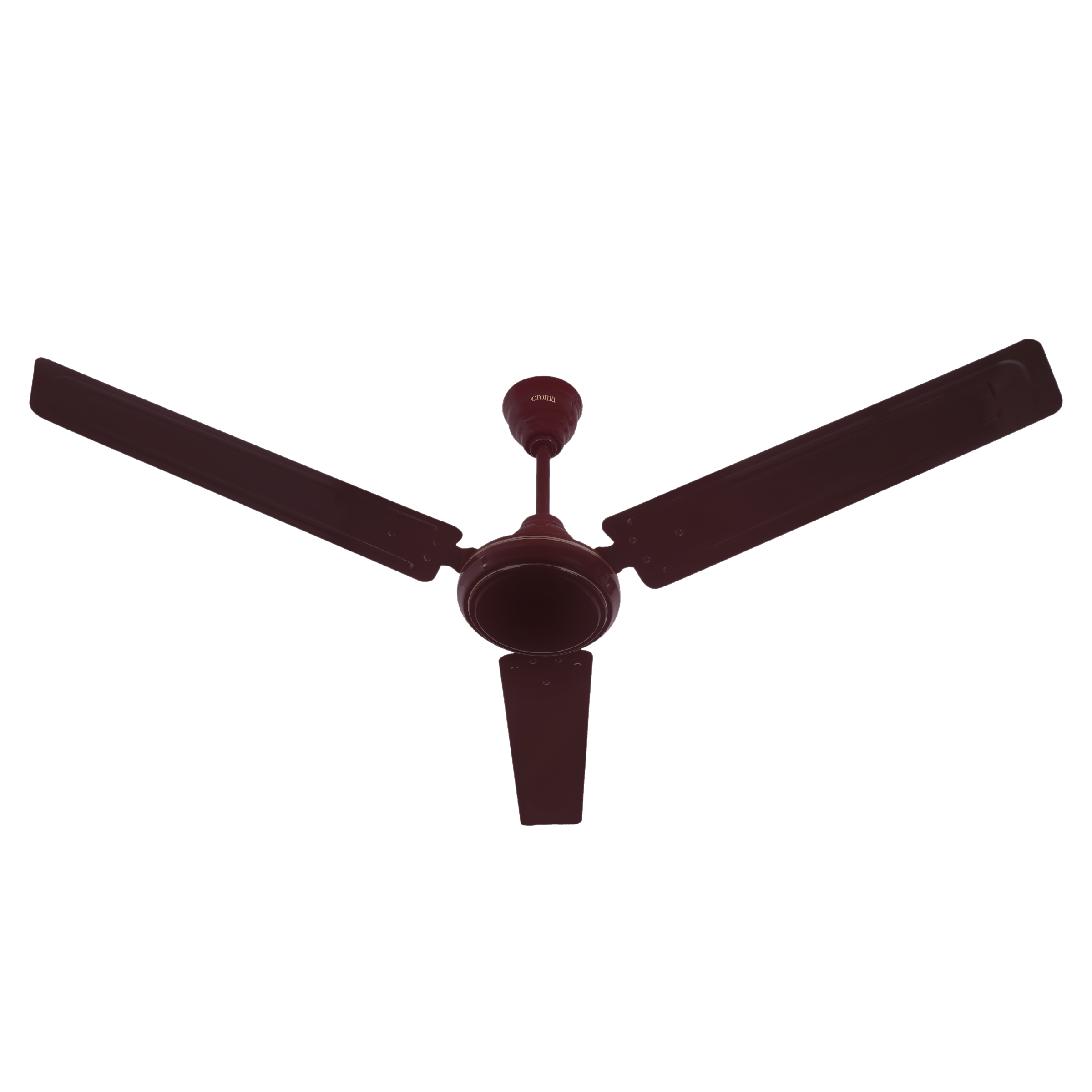 Croma ECO 1200mm 3 Blade Copper Motor Ceiling Fan (Inverter Technology, Brown)