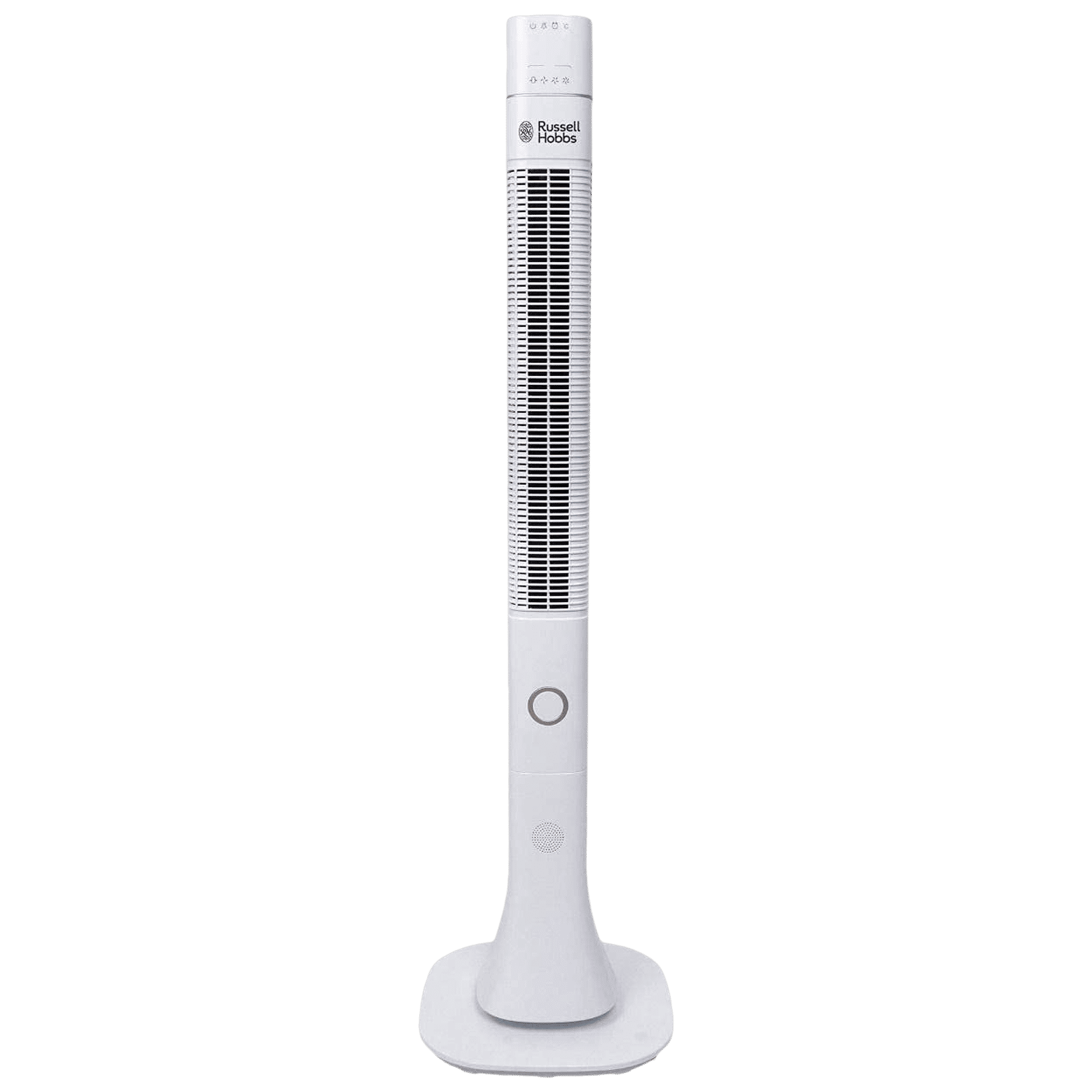 Russell Hobbs RTF-4800 Bladeless 13800 m3/hr Air Delivery Tower Fan with Remote (Superior Quality, White)