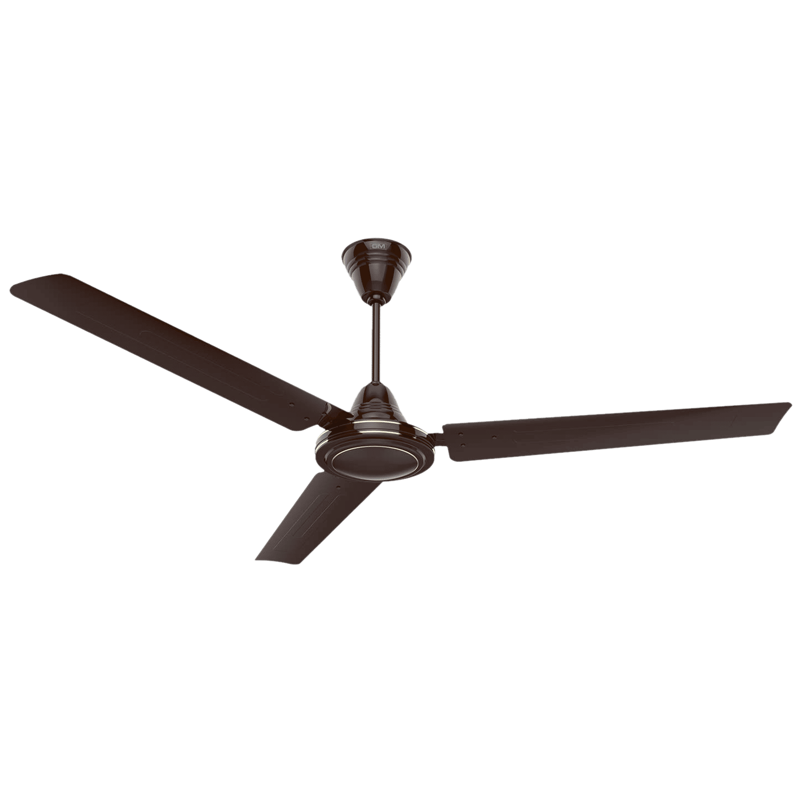GM Air MT 1 Star 1200mm 3 Blade Copper Motor Ceiling Fan (Inverter Technology, Brown)