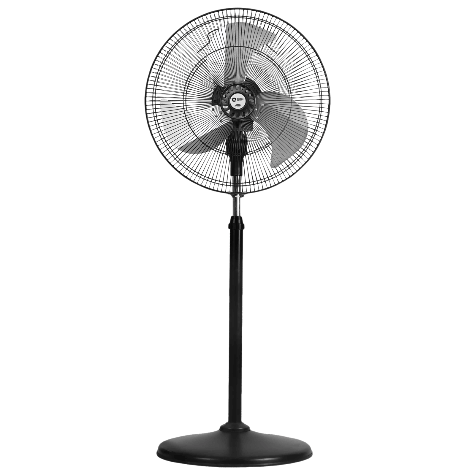 Orient Tornado II 450mm 3 Blade High Speed Pedestal Fan (Inverter Technology, Black)