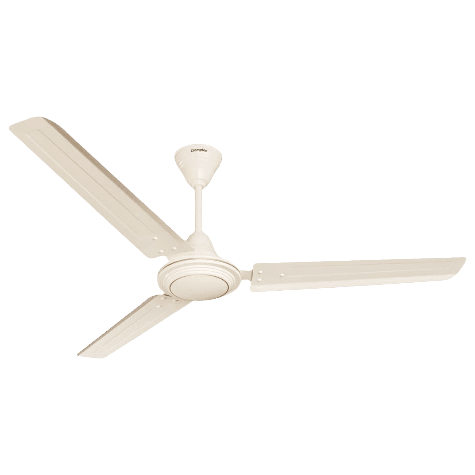 Crompton Surebreeze Hill Briz 1 Star 1200mm 3 Blade Copper Motor Ceiling Fan (High Velocity, Ivory)