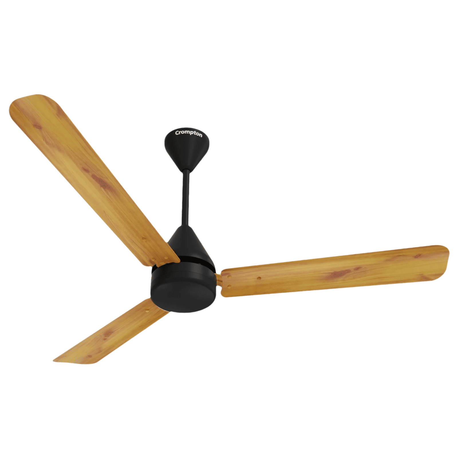 Crompton Hyperjet Plus 5 Star 1200mm 3 Blade BLDC Motor Ceiling Fan with Remote (Hyper Mode, Light Pinewood)