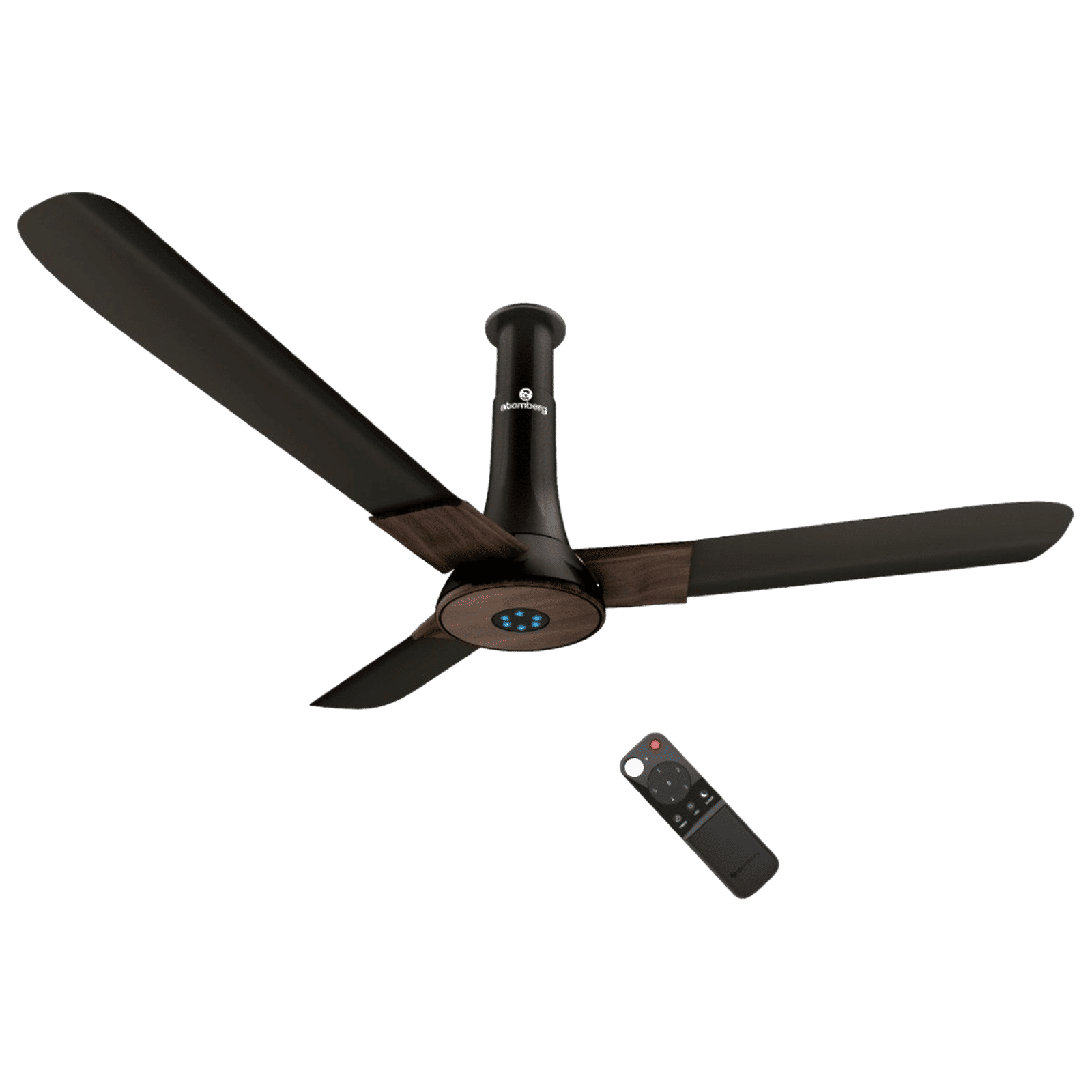 atomberg Studio Smart Plus 5 Star 1200mm 3 Blade BLDC Motor Smart Ceiling Fan with Remote (Boost Mode, Earth Brown)