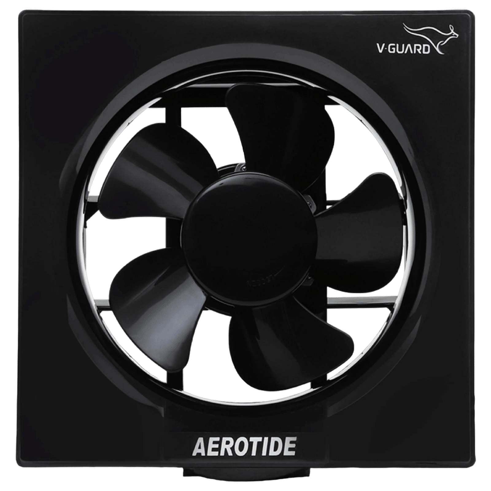 V-GUARD Aerotide 8 Inch 200mm Exhaust Fan (Powerful Copper Motor, Black)