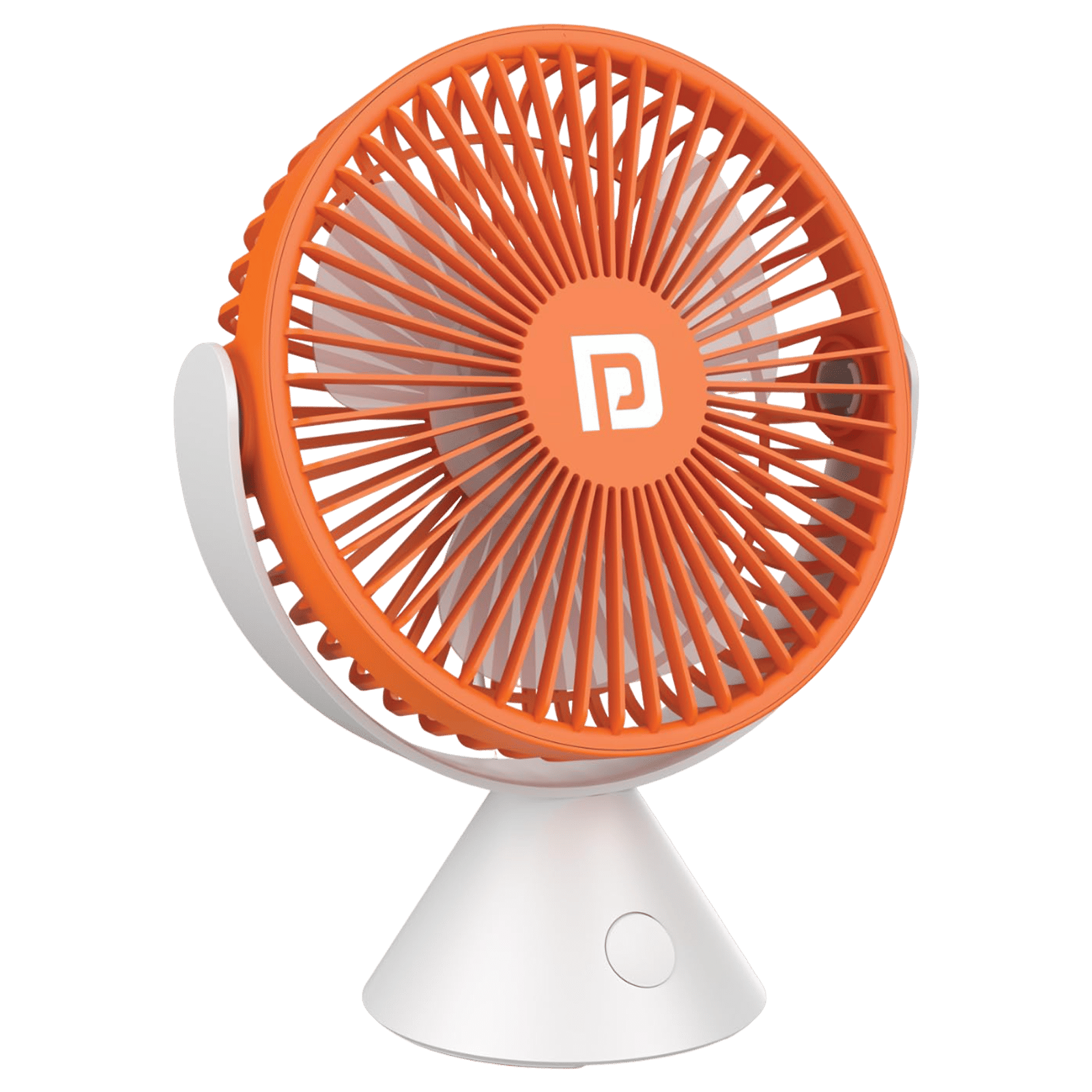 PORTRONICS Aero Breeze 178mm 3 Blade BLDC Motor Table Fan (360 Degree Cooling, White)