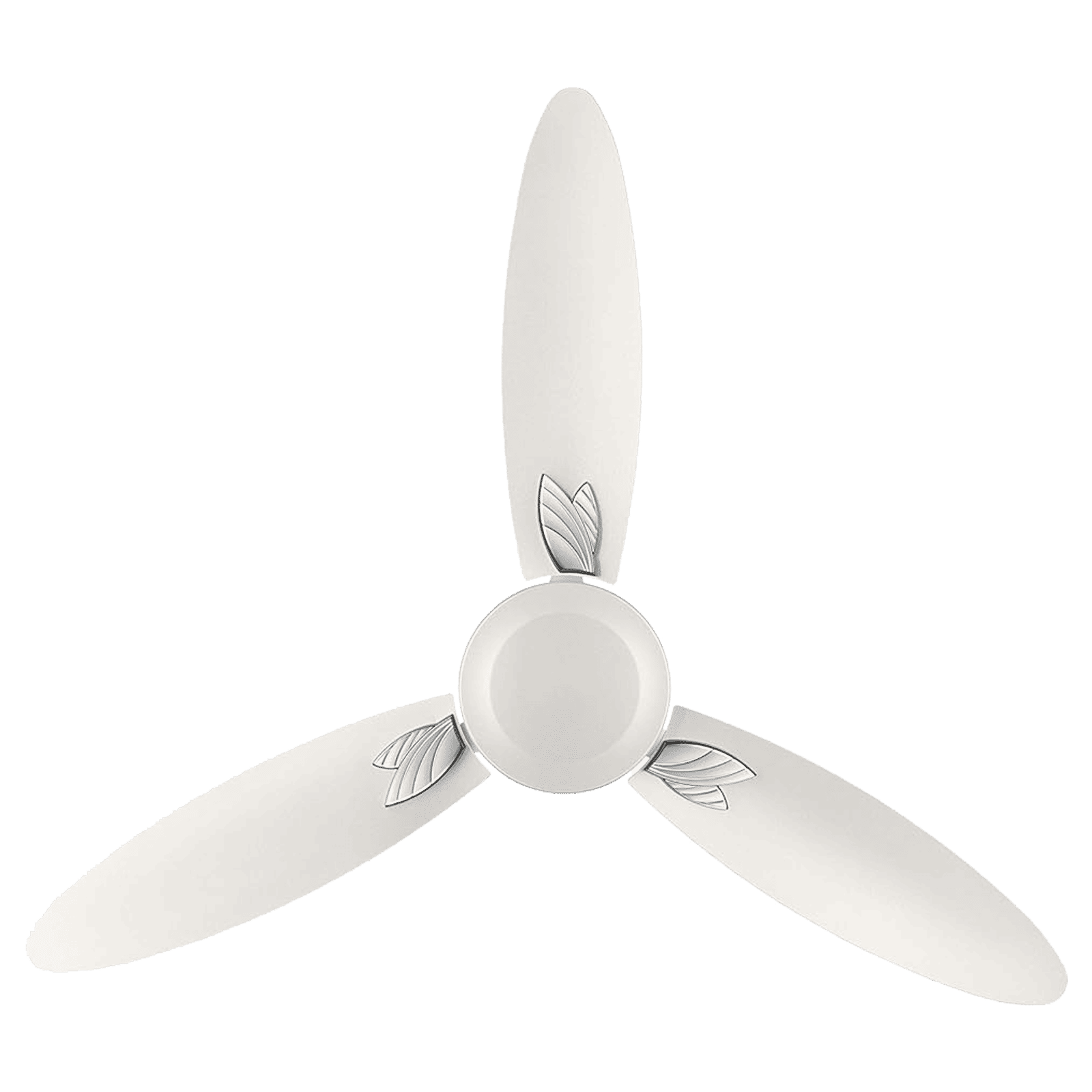 USHA Bloom Magnolia 1250mm 3 Blade Copper Motor Ceiling Fan (Dust Resistant, Sparkle White)