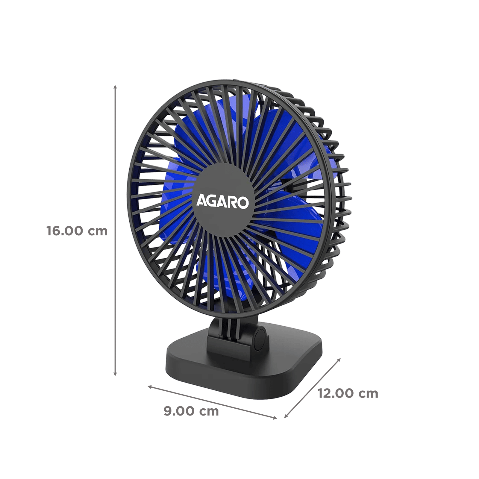 Buy AGARO Breeze Blade Rechargeable Personal Mini Fan (USB