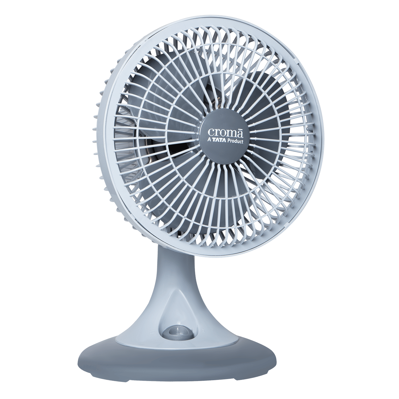 Croma AF2307 230mm 3 Blade Copper Motor Table Fan (3 Speed Control, Grey)
