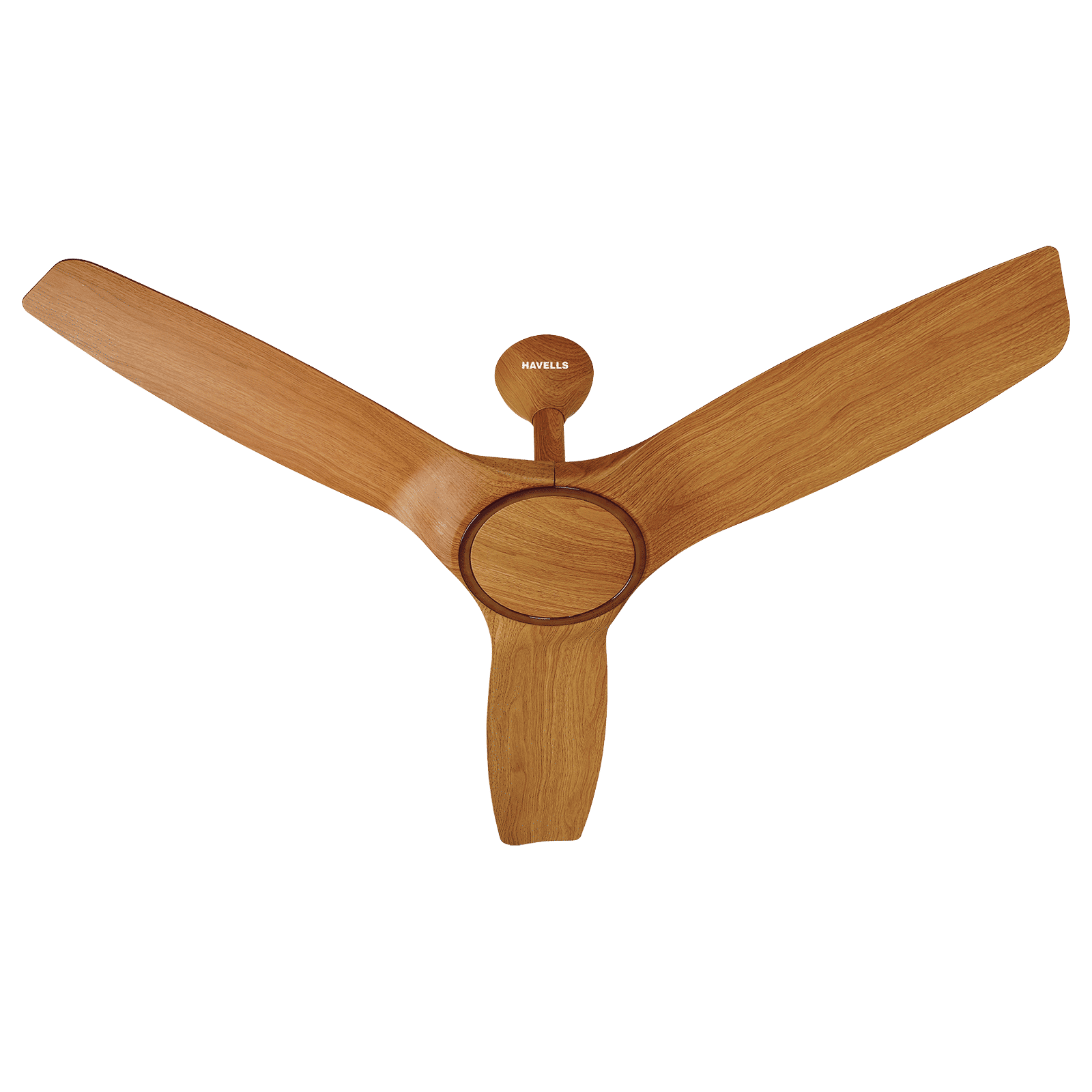 HAVELLS  Stealth Air 5 Star 1200mm 3 Blade BLDC Motor Ceiling Fan with Remote (Aerodynamic Blades, Pinewood Cola Chrome)