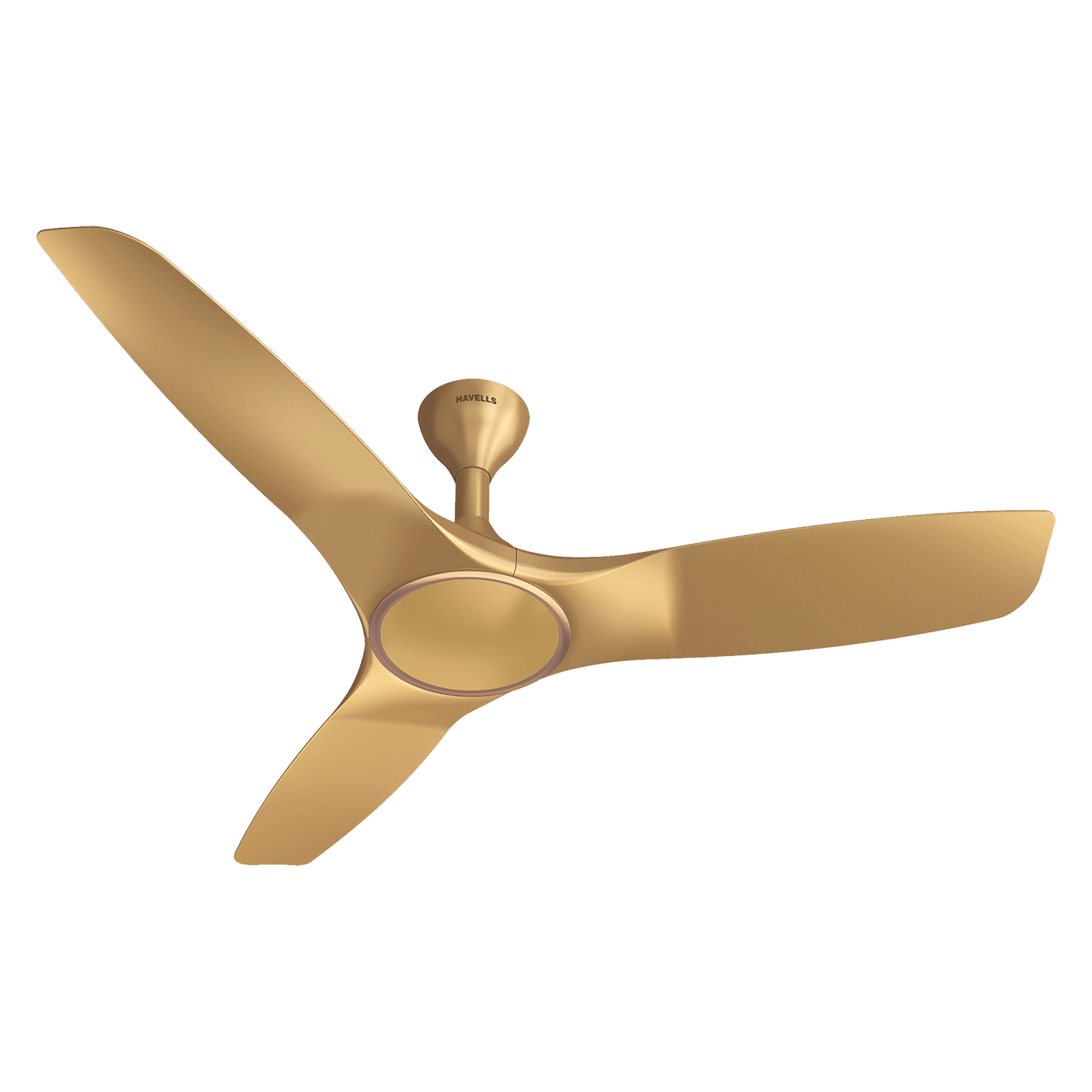 HAVELLS  Stealth Air 5 Star 1200mm 3 Blade BLDC Motor Ceiling Fan with Remote (Aerodynamic Blades, Champagne)