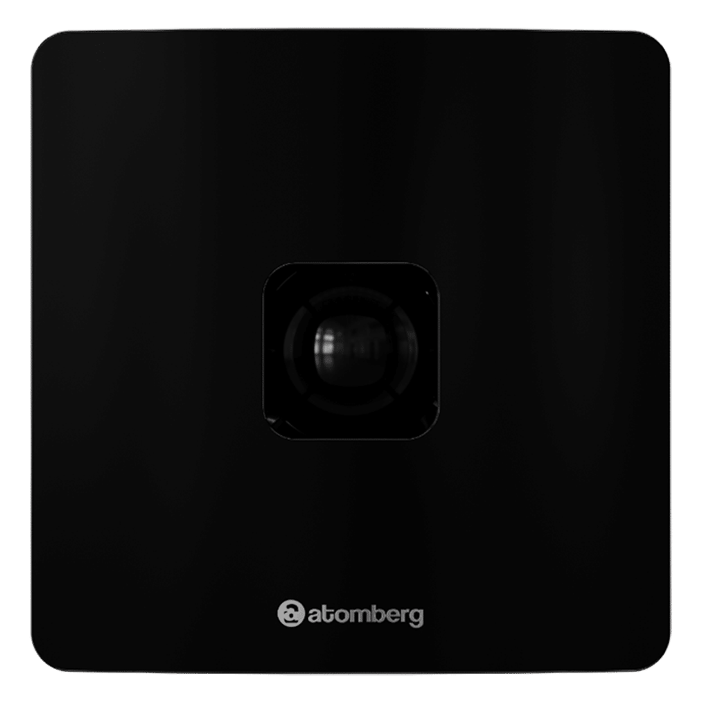 atomberg Studio Plus 6 Inch 150mm Exhaust Fan with BLDC Motor (Low Noise Operation, Gloss Black)