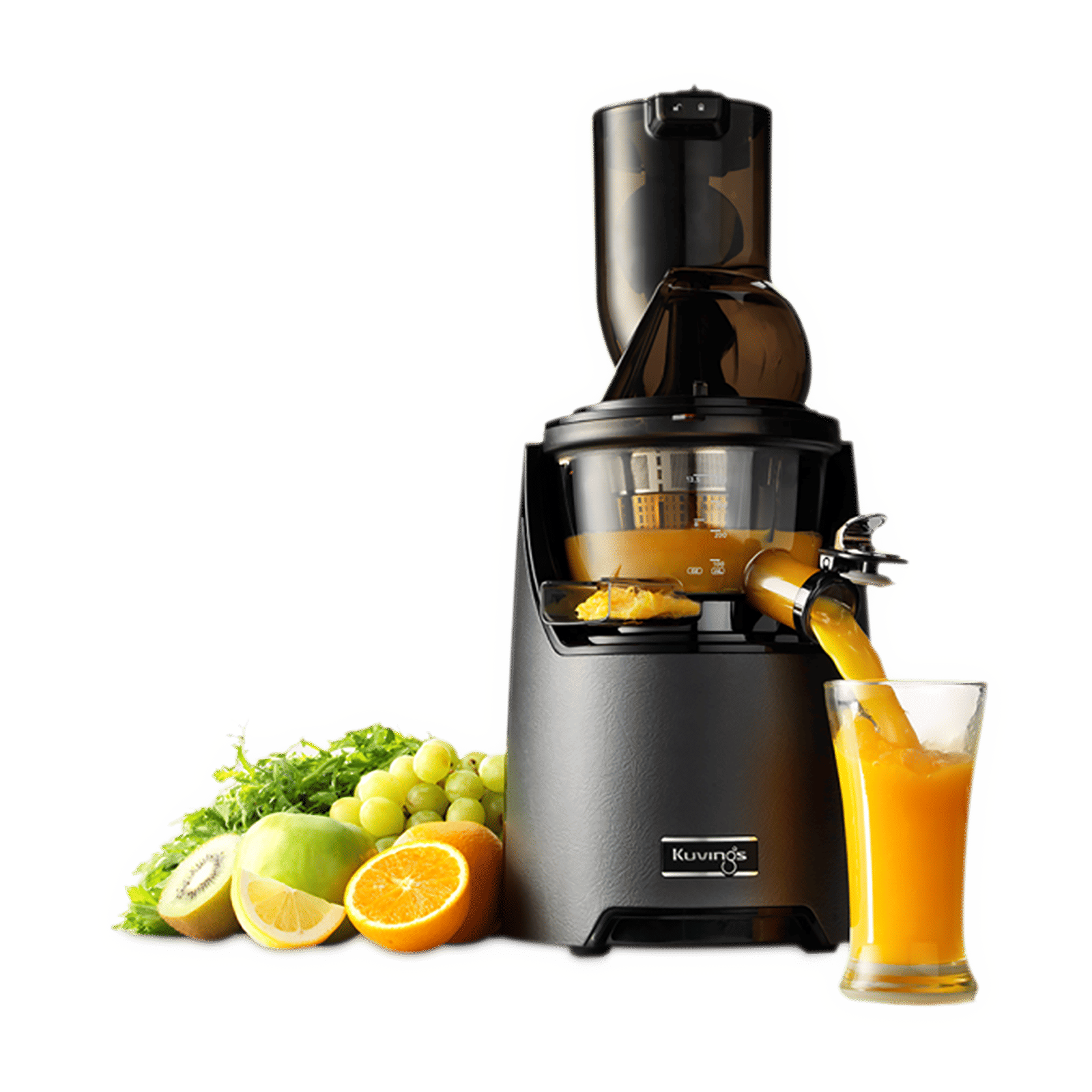 Kuvings EVO820 240 Watt Jar Cold Press Slow Juicer (50 RPM, 3-in-1 Multi  Function, Grey)