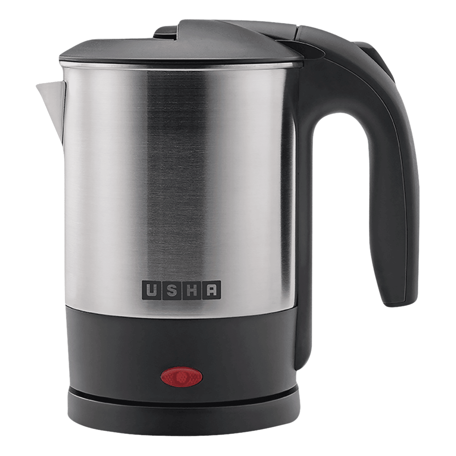 USHA EK3710 1350 Watt 1 Litre Electric Kettle with Boil Dry Protection (Silver)