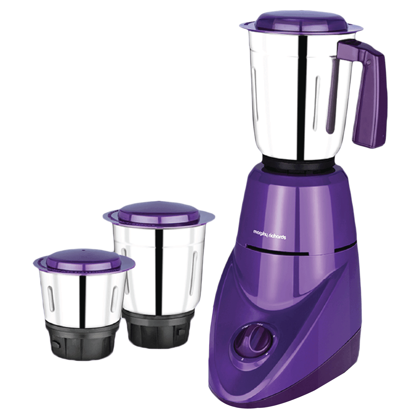 Morphy Richards Aero Pro 500 Watt 3 Jars Mixer Grinder (2000 RPM, Overload Protection, Purple)