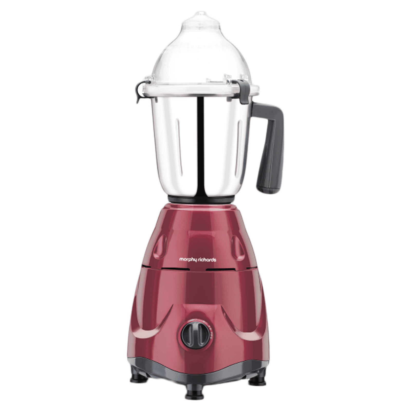 Morphy Richards Supreme Pro 750 Watt 4 Jars Mixer Grinder (Overload Protection, Metallic Wine Red)