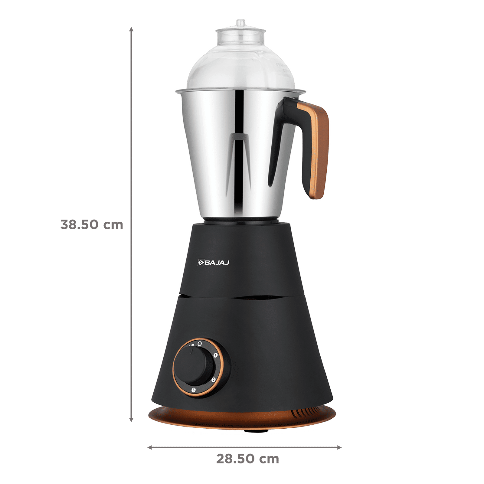 Bajaj Ninja Series QuartzMax 750W Amber Grey