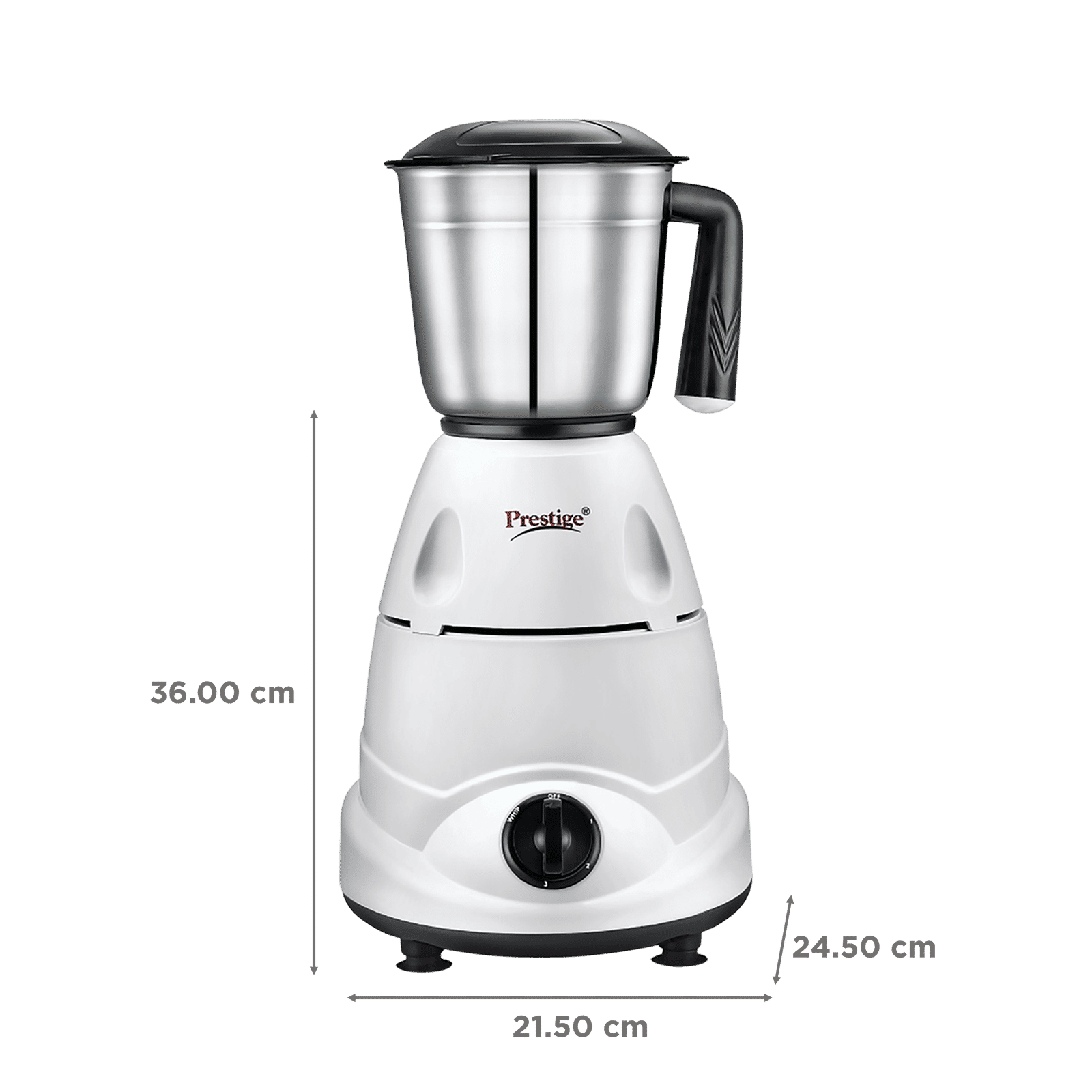 Buy Prestige Primo 500 Watt Jars Mixer Grinder (Ergonomic Design