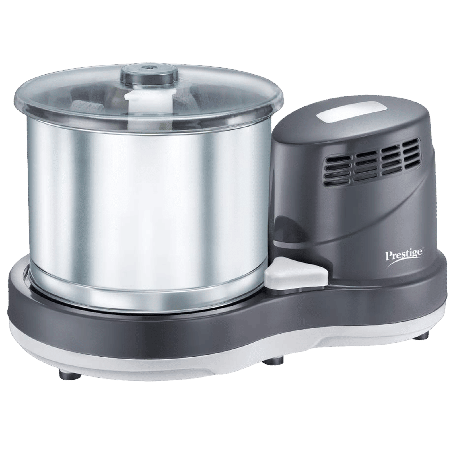 Prestige 2 Litres 2 Stones Wet Grinder (Stainless Steel Drum, Black)