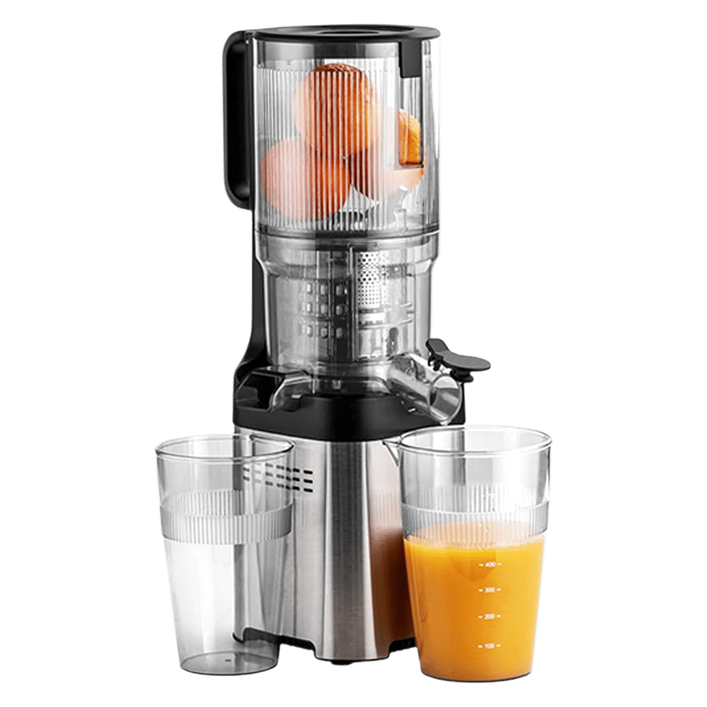 Russell Hobbs Vitality 180 Watt 2 Jars Cold Press Slow Juicer (50 RPM, Reverse Function, Black)
