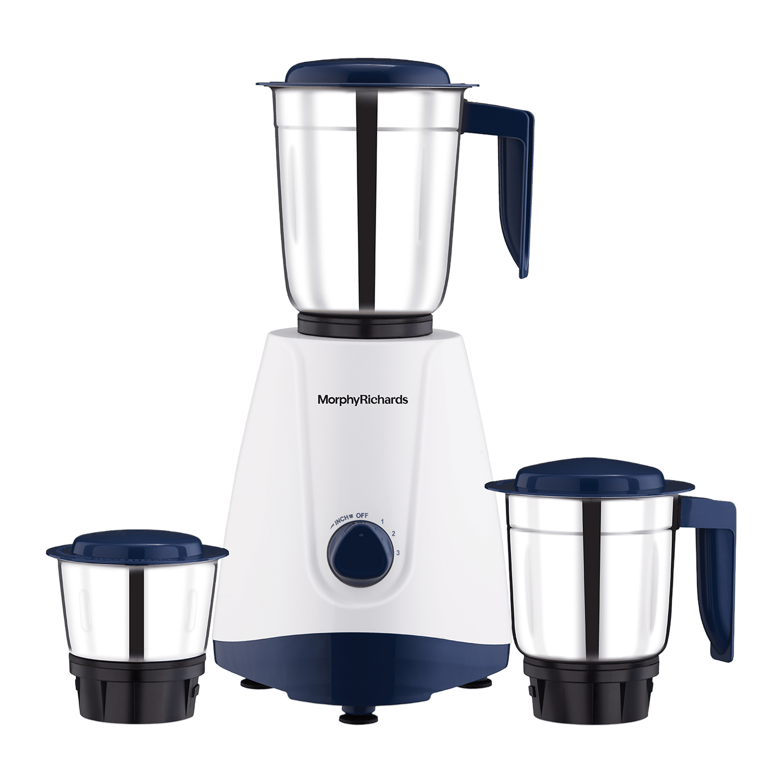 morphy richards Tresta 500 Watt 3 Jars Mixer Grinder (18000 RPM, Overload Protection, White)
