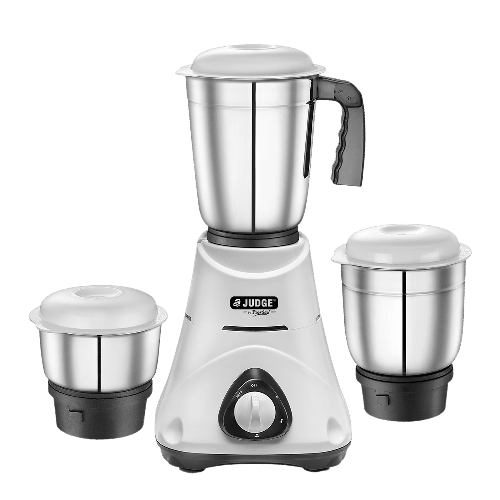 JUDGE By Prestige Comet 500 Watt 3 Jars Mixer Grinder (19000 RPM, Overload Protector, White)