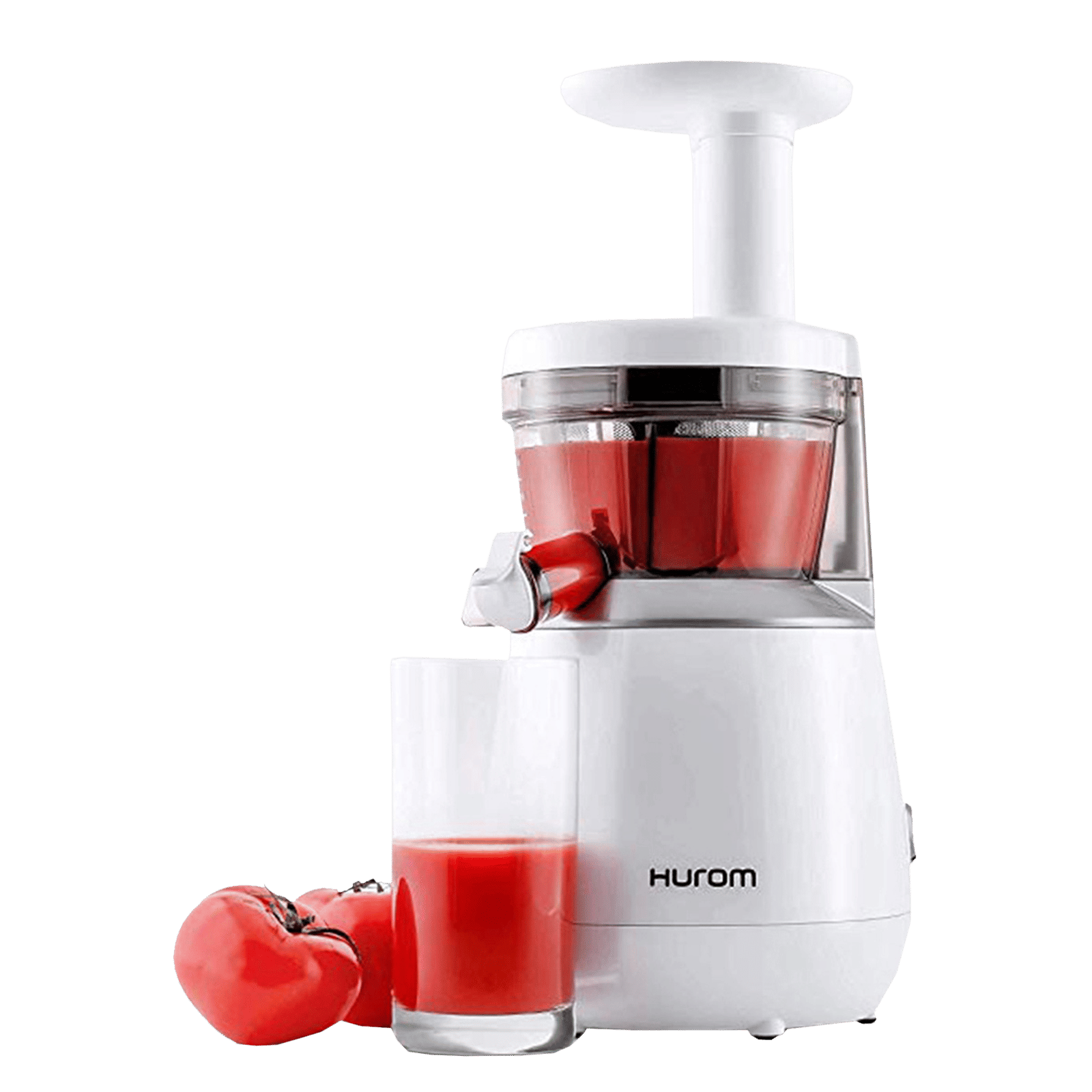 Hurom HP Series 150 Watt Cold Press Slow Juicer (43 RPM, Double-Edged Auger, White)