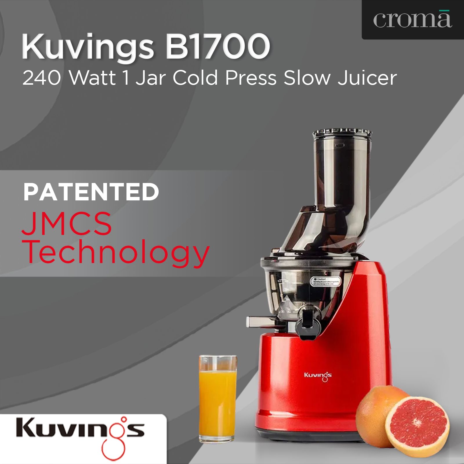 Kuvings B1700 Croma Kuvings 50% OFF On Kuvings Professional Cold