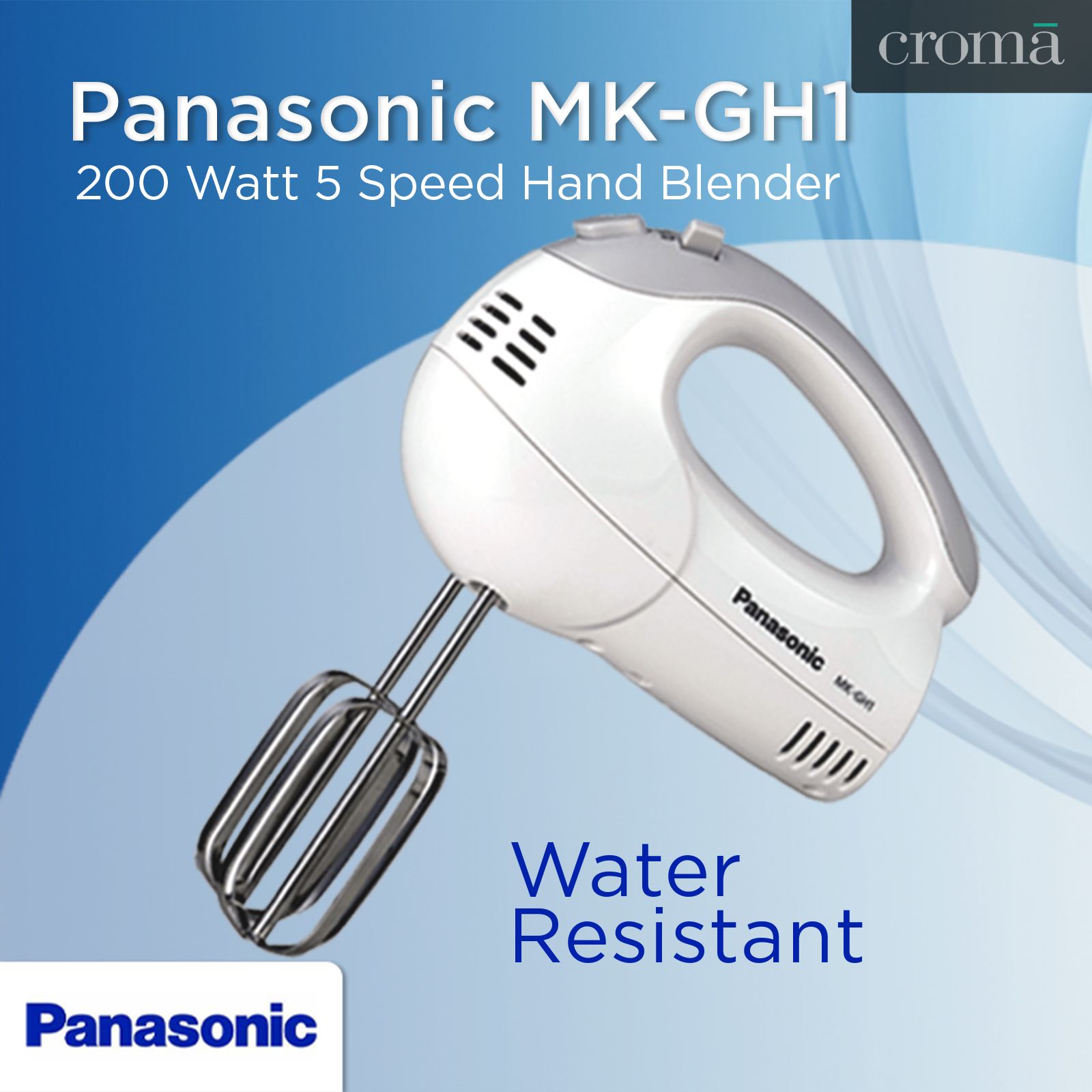 Buy Panasonic MK-GH1 200 Watt Speed Hand Blender with