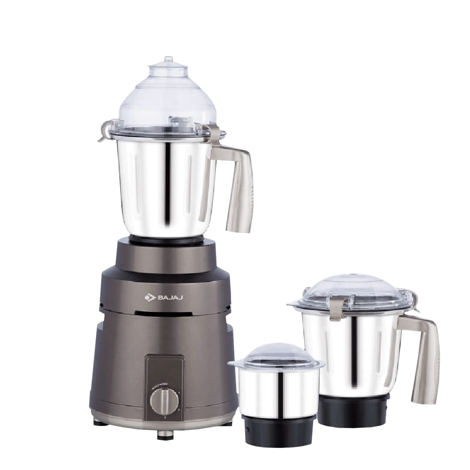 BAJAJ Herculo 1000 Watt 3 Jars Mixer Grinder (Nutri Pro Feature, Coffee Brown)