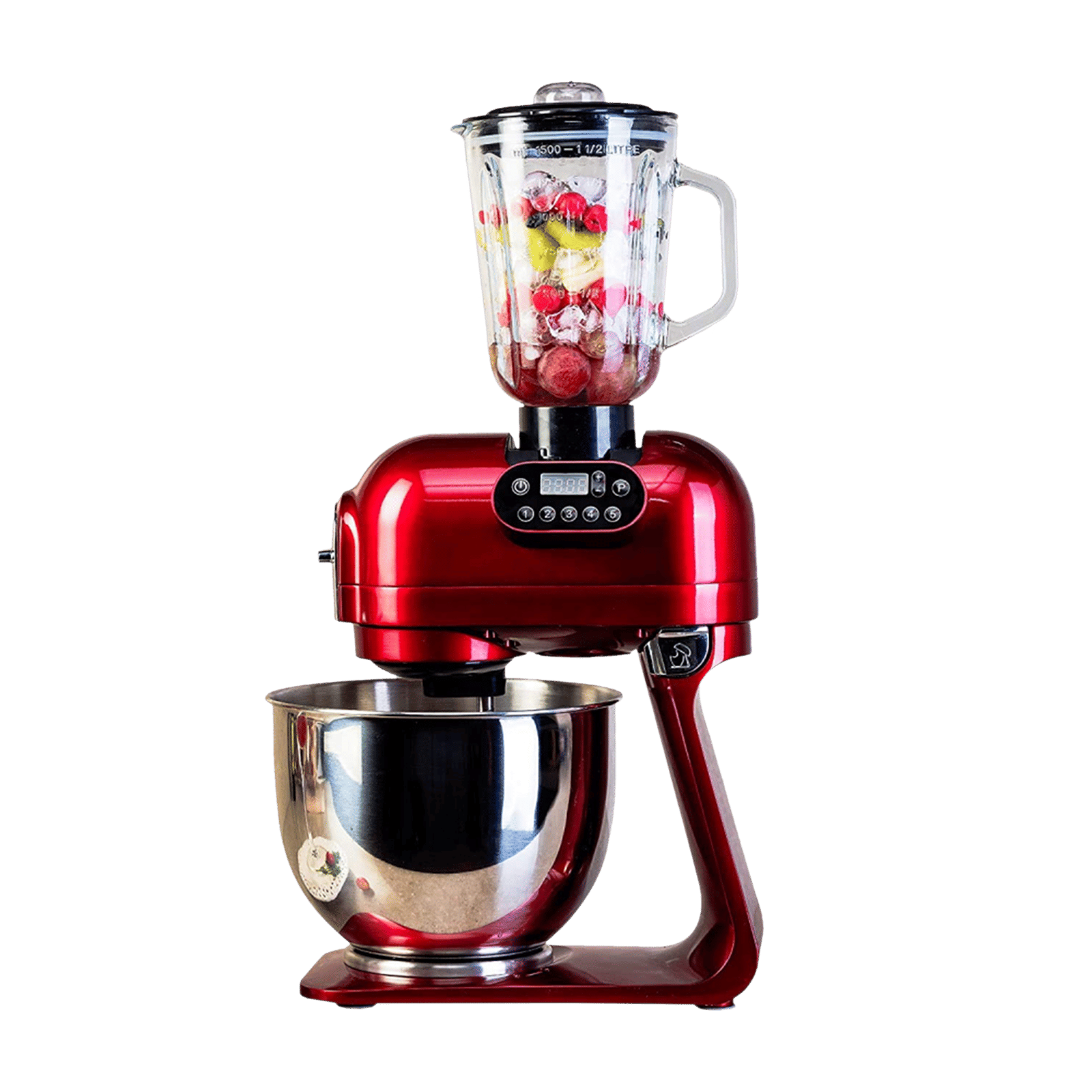 HAFELE Klara Highline 1000 Watt 1 Jar Stand Mixer (Beater Function, Murphy Red)