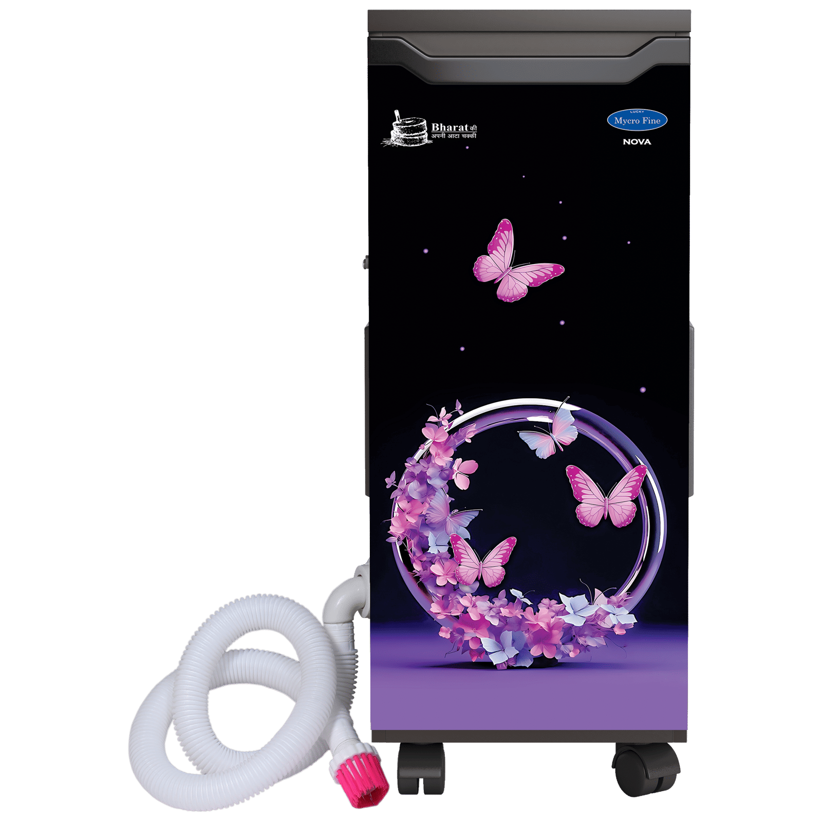 Mycro Fine NOVA VC 750 Watts 5 Kg Flour Mill Machine (Aircooled Filter, LMFA0513, Black)