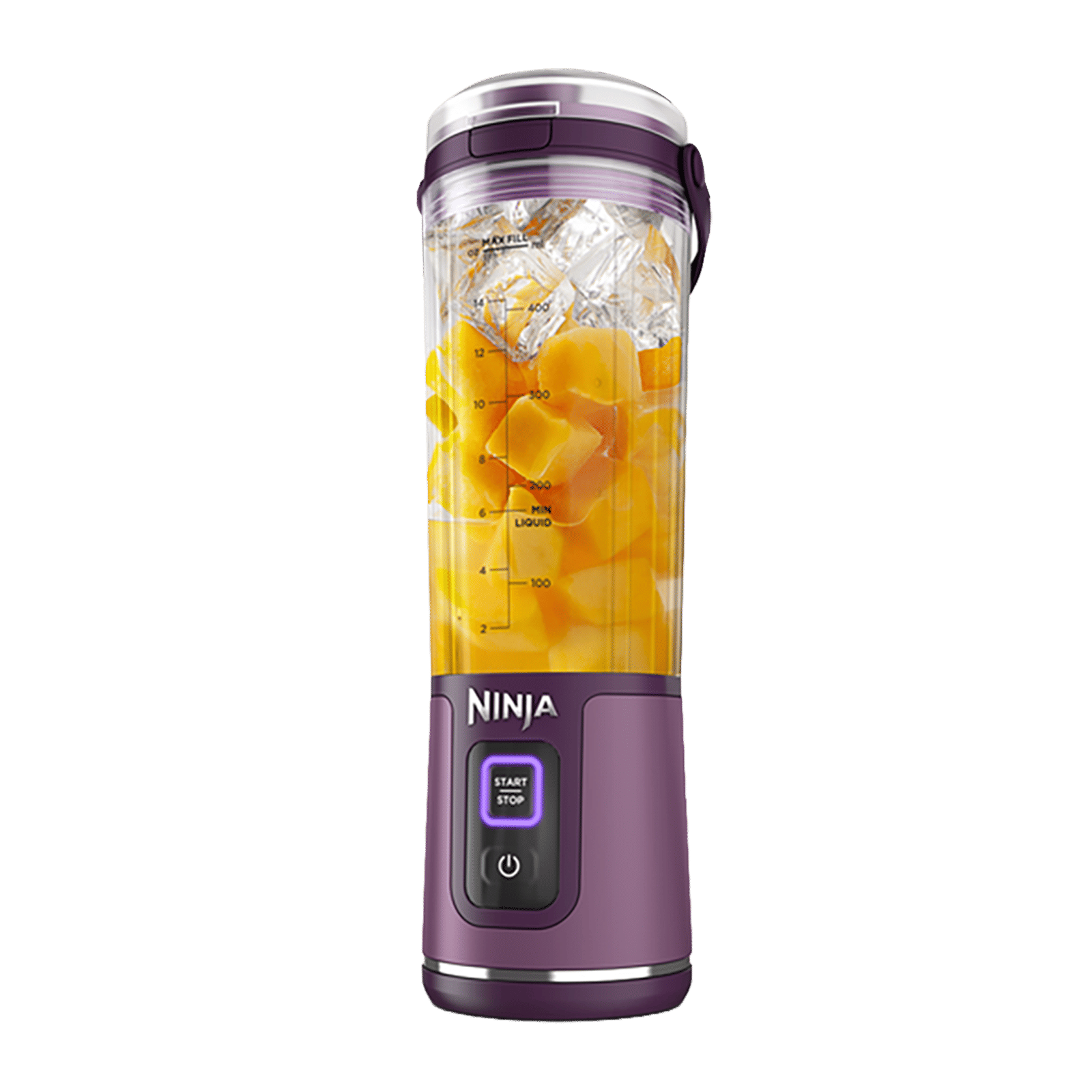 Ninja Blast Portable Blender with Rechargeable Battery (530ml, Purple)